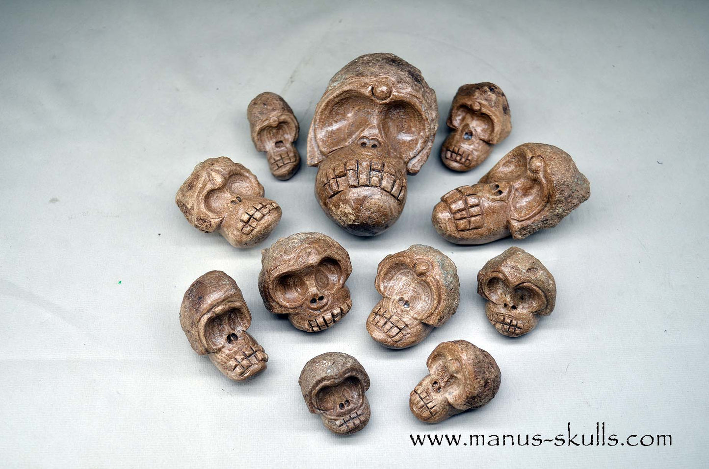 Aragonite Nodul Evolian Skull 2025 # 08