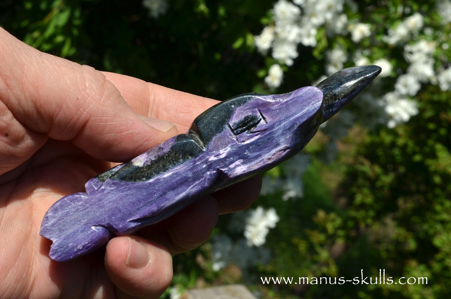Charoite Dragon