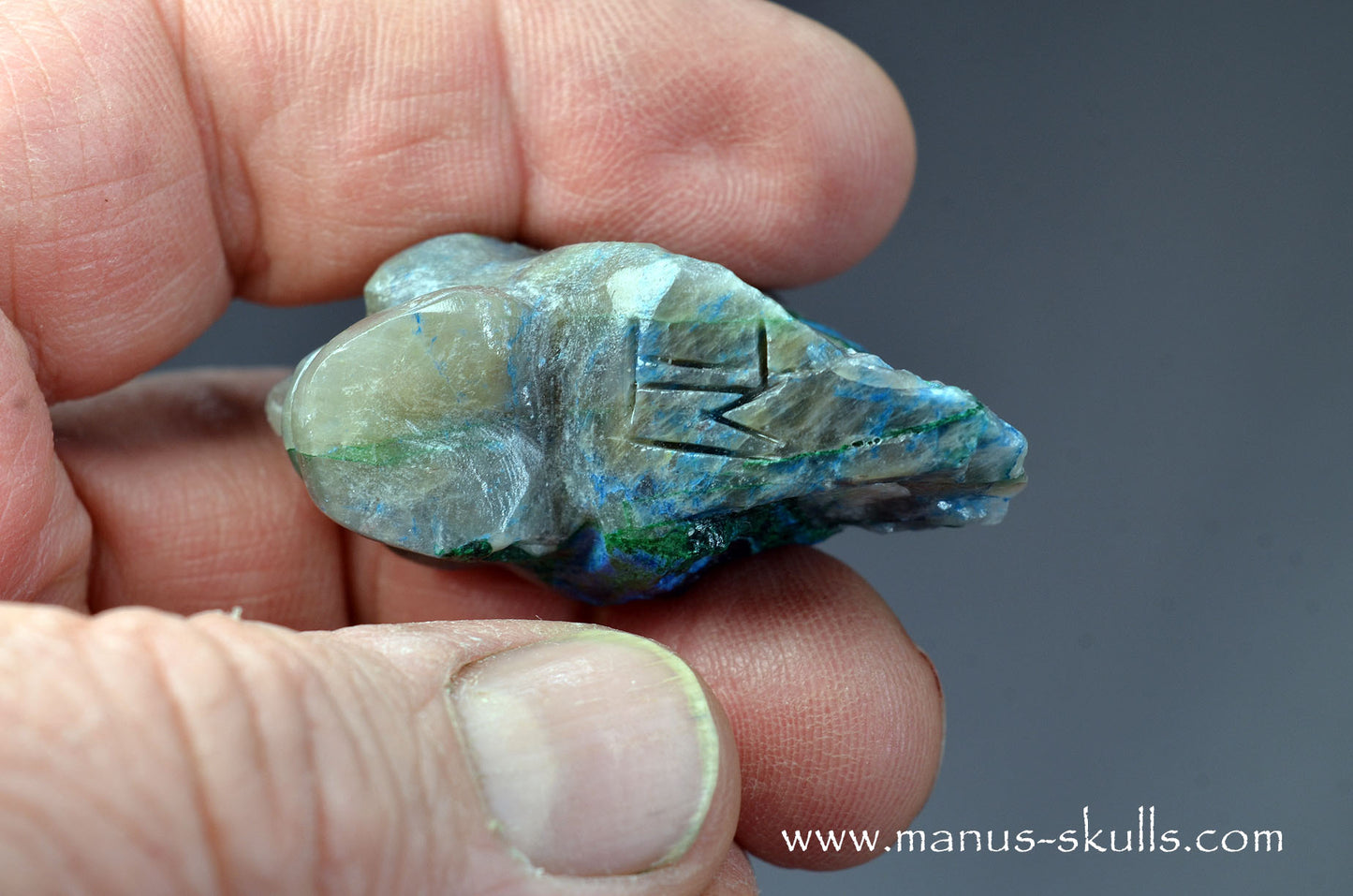 Shattuckite Toothless Skully