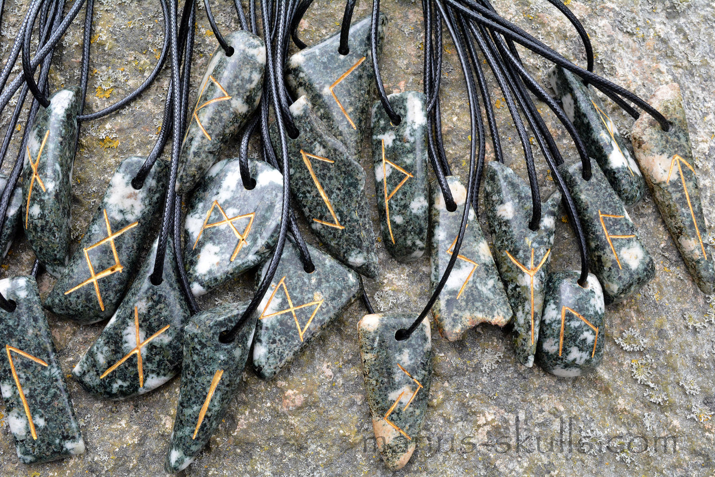 Preseli Bluestone rune pendant SOWULO
