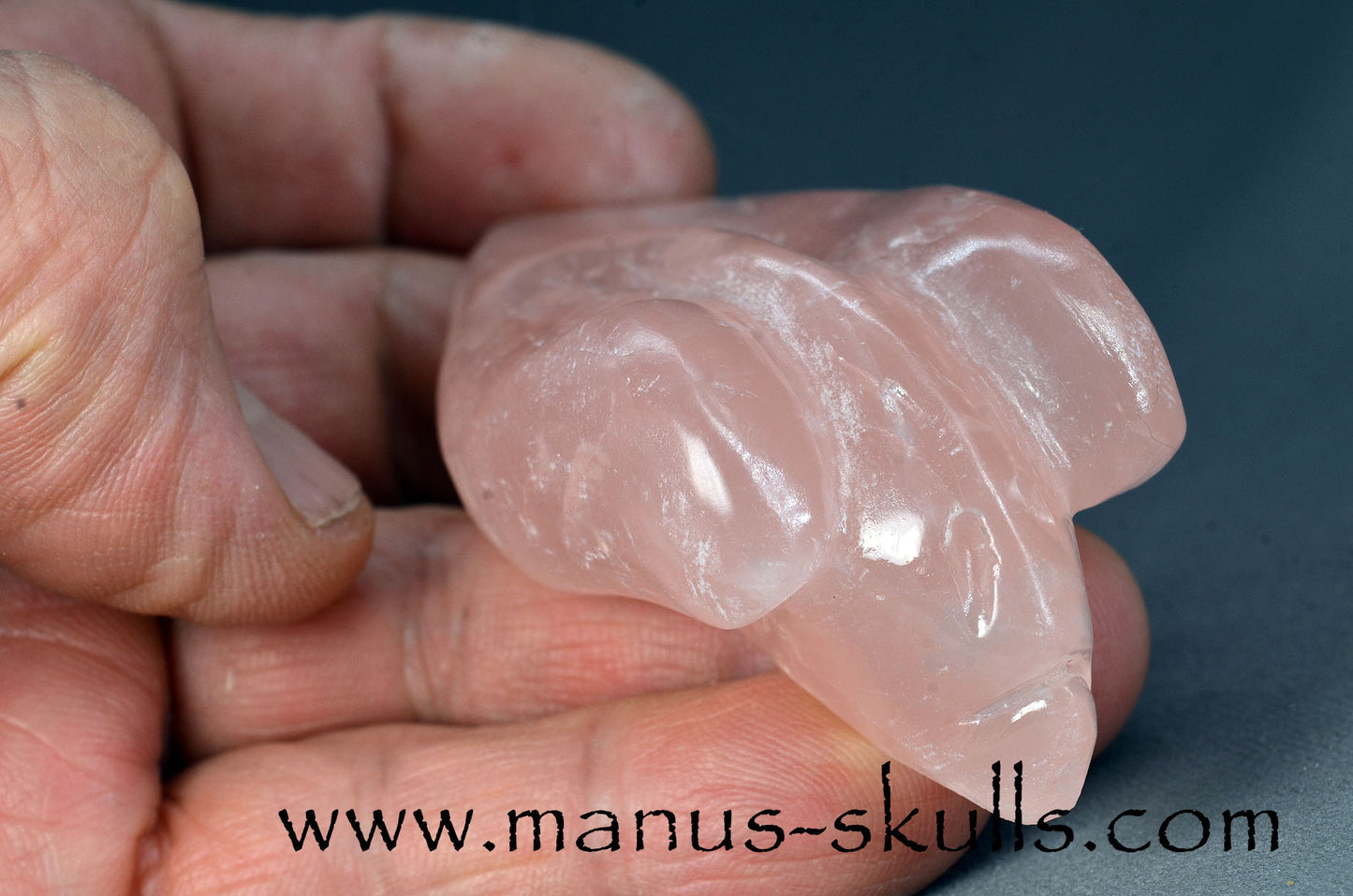Rose Quartz Alien Dragon