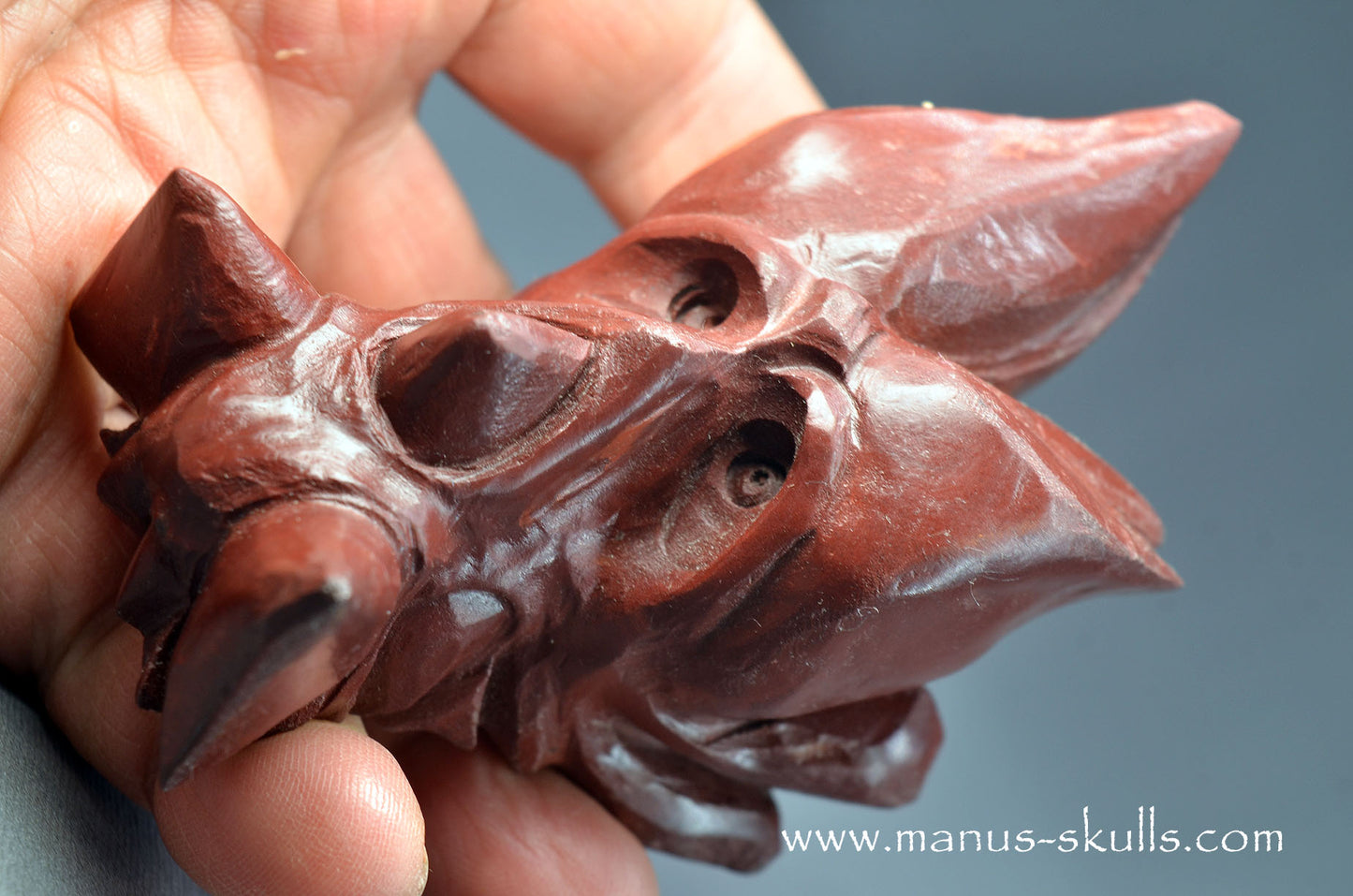 Catlinite (Pipestone) Dragon