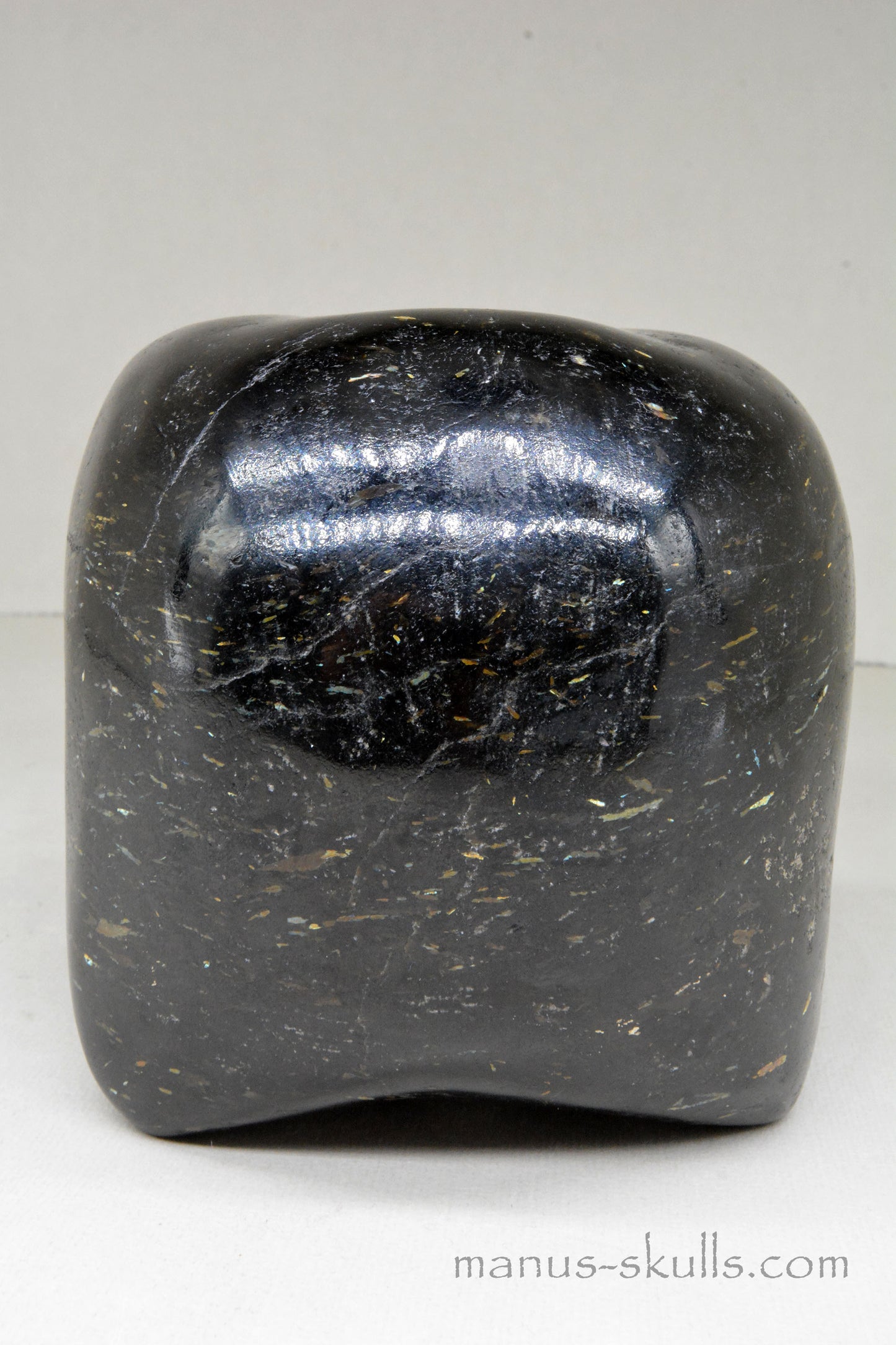 Huge Nuummite Skull ....