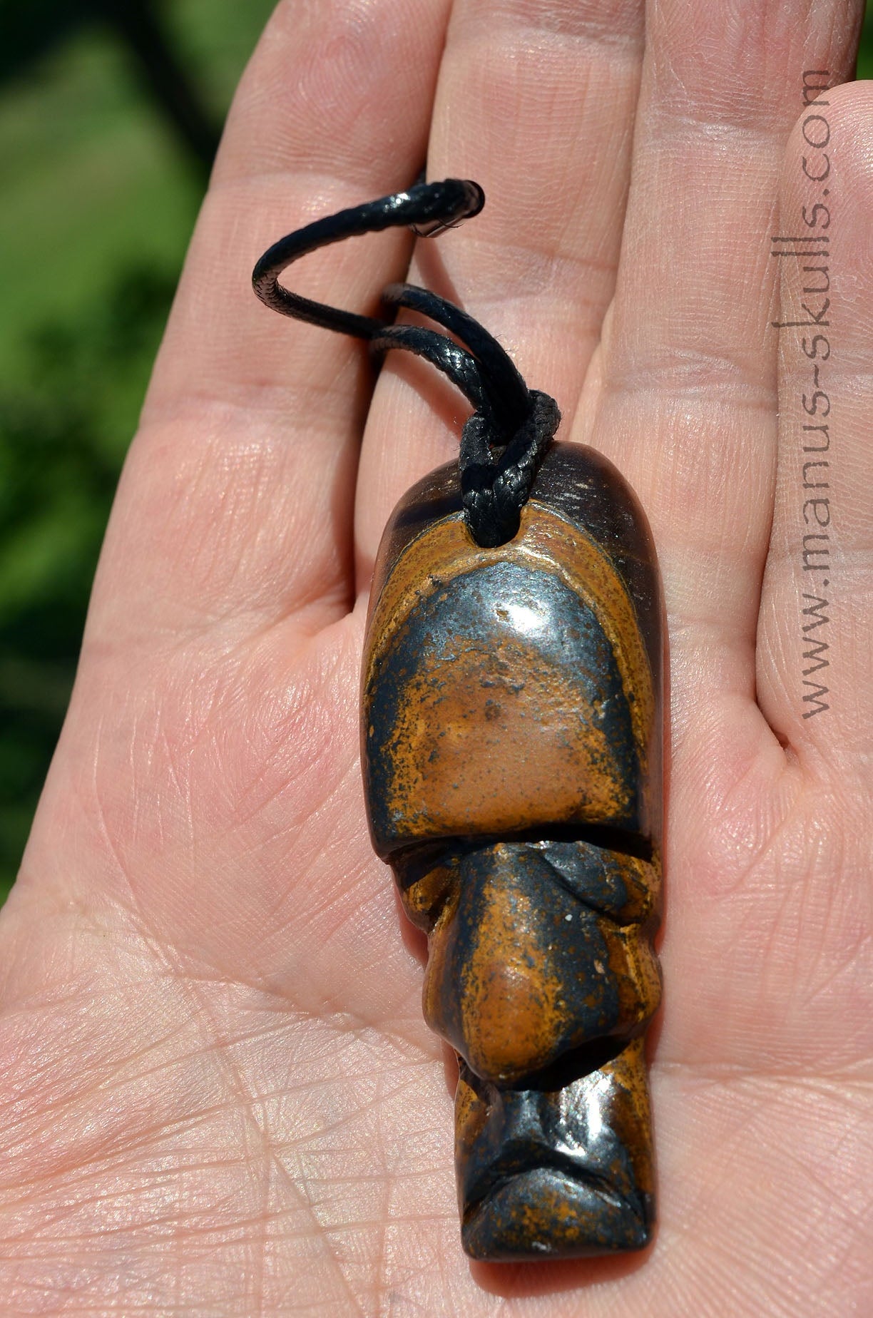Tiger Eye Tribal Pendant (#48)