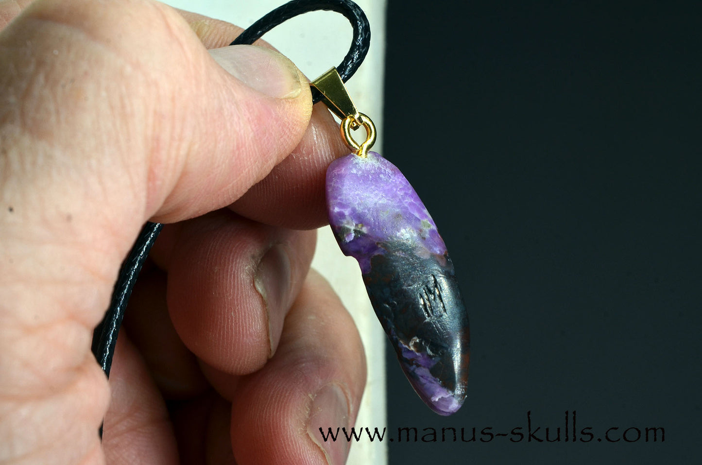 Sugilite Tribal Pendant