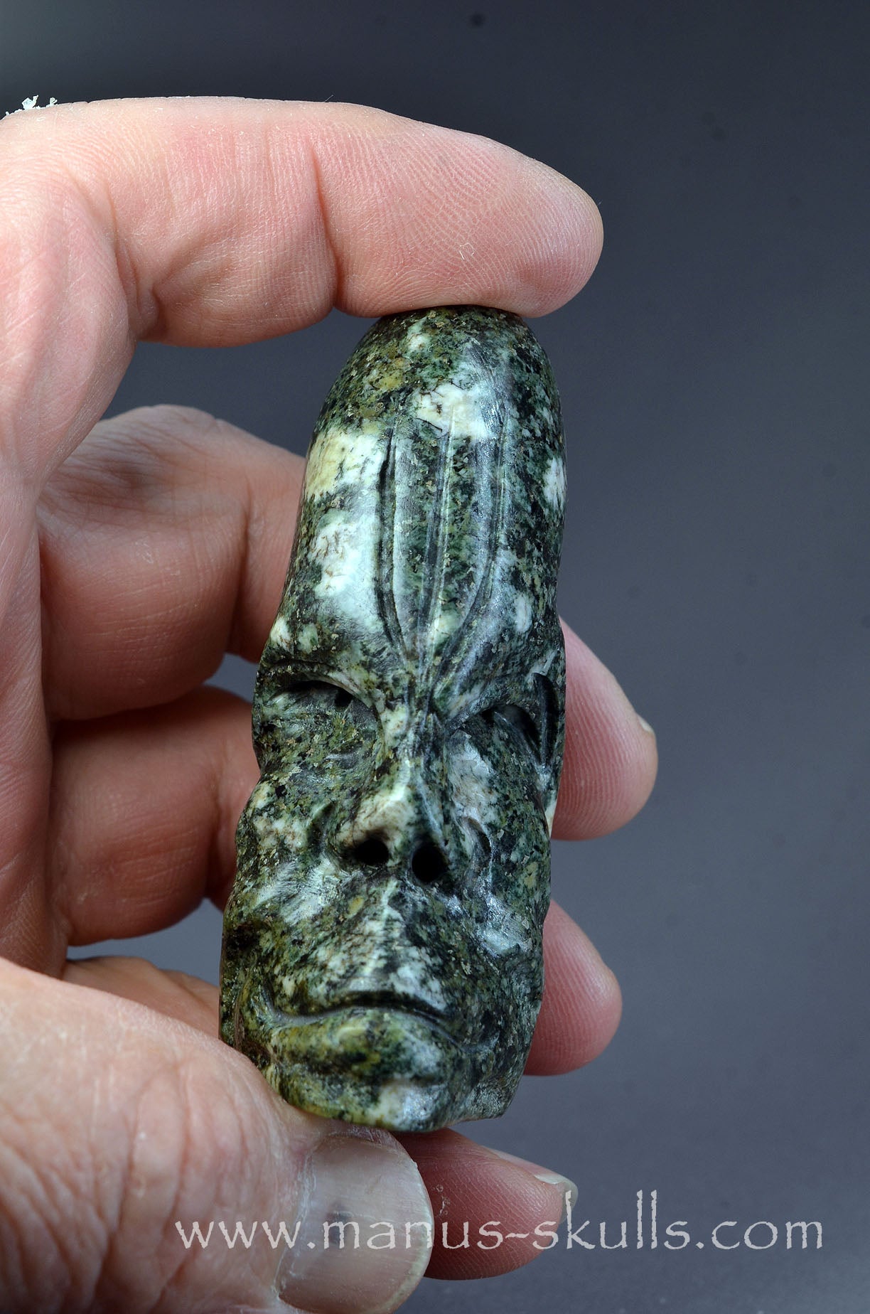 Preseli Bluestone Conehead Tribal Skull
