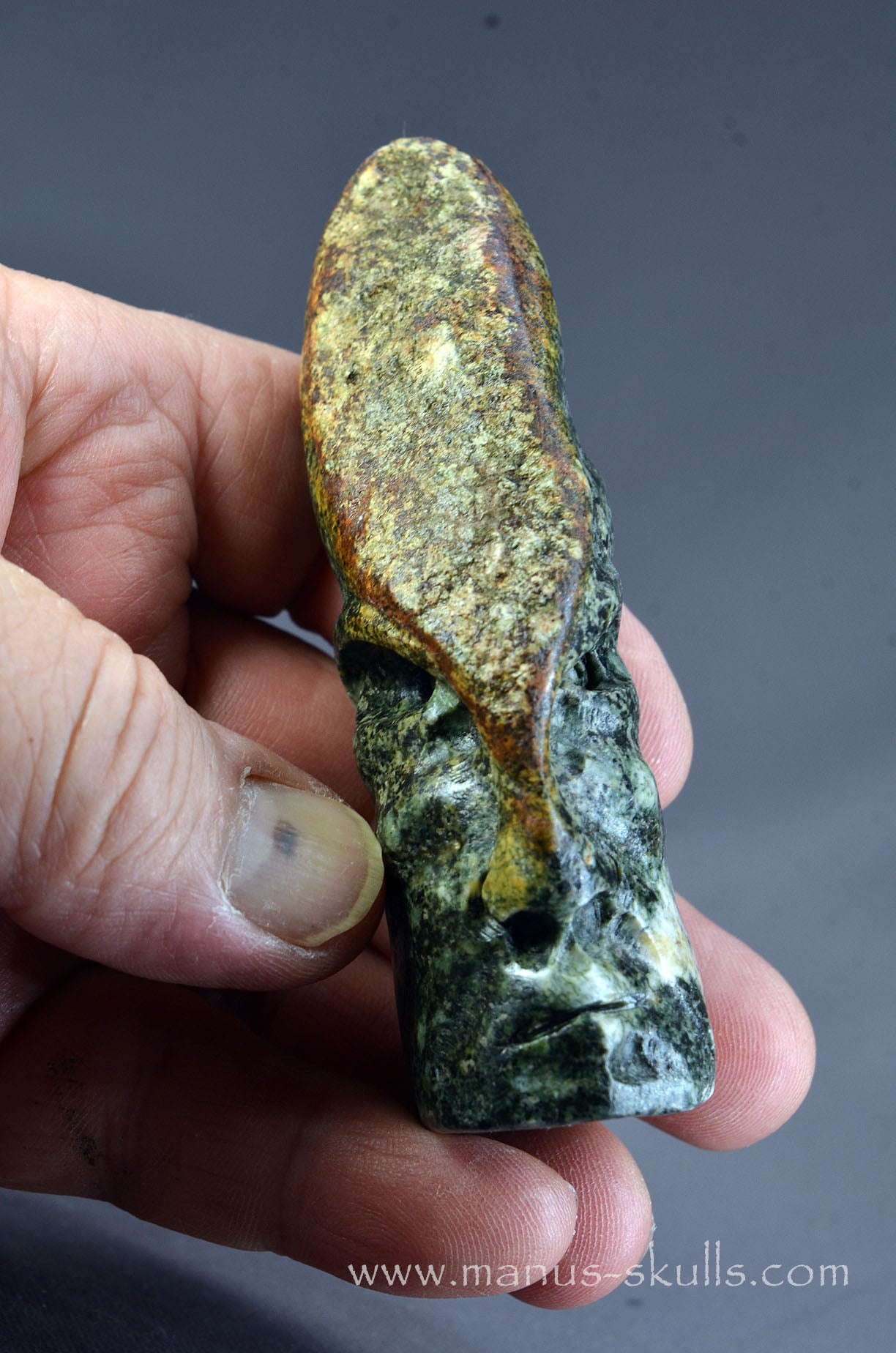 Preseli Bluestone Conehead Tribal Skull