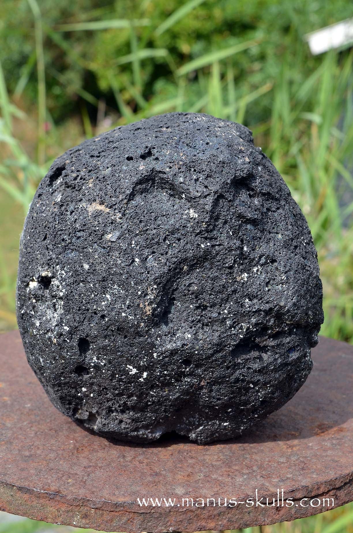 Large and Heavy Lava Skull