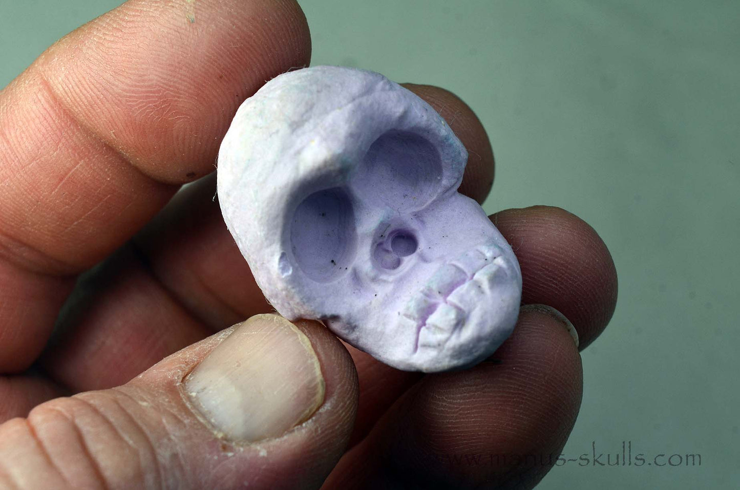 Phosphosiderite Evolian Skull #01
