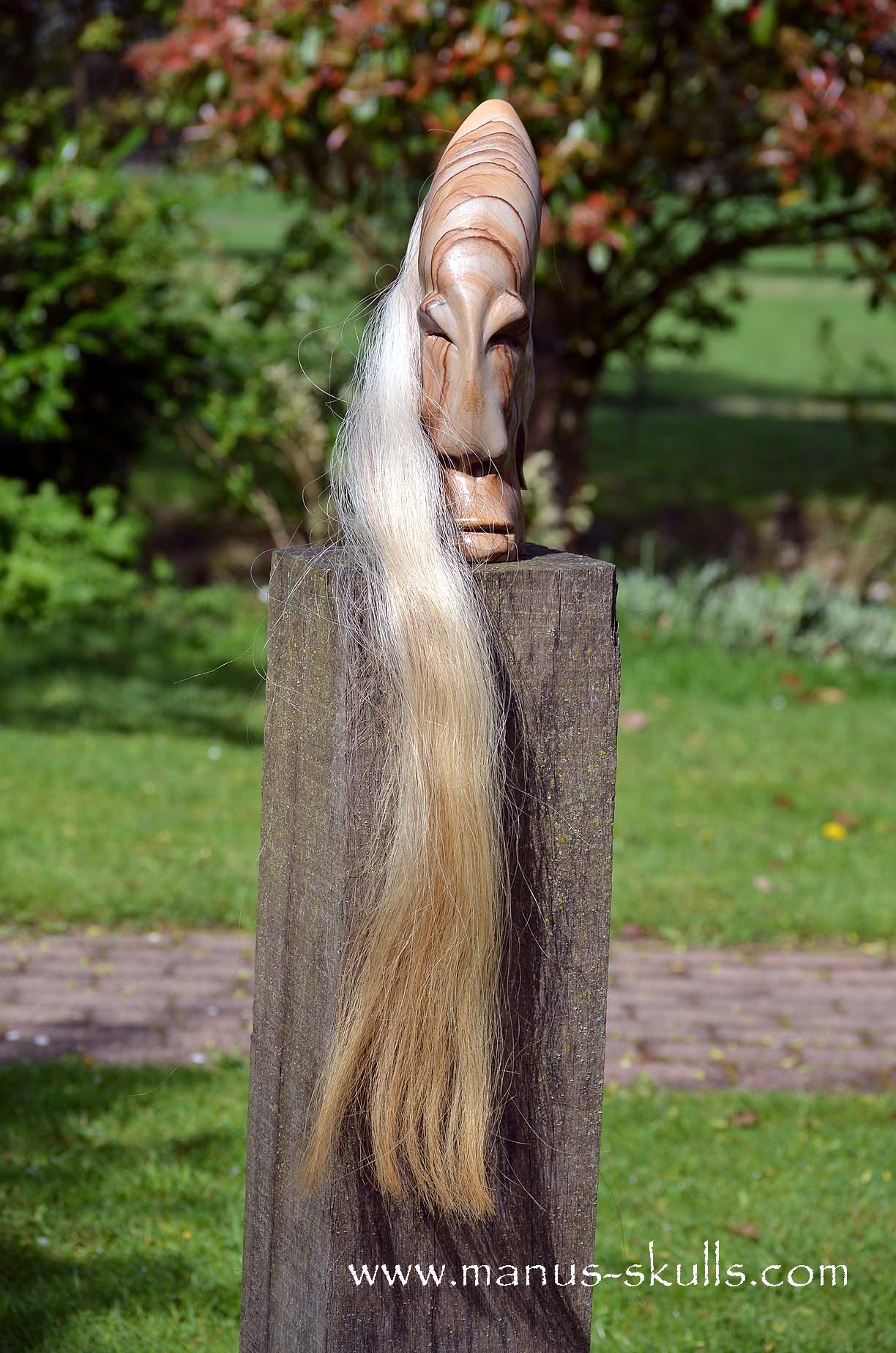 Landscape Jasper Tribal Statue #006