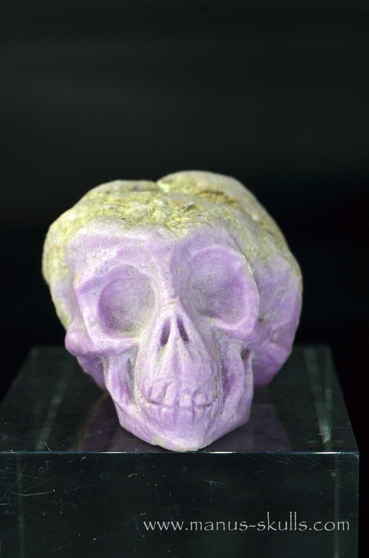 Manus skulls unique Crystal Carvings handmade skulls dragons pendants preseli bluestone tribals spiritual meaning wand Unicorn .. phosphosiderite CACOXENITE