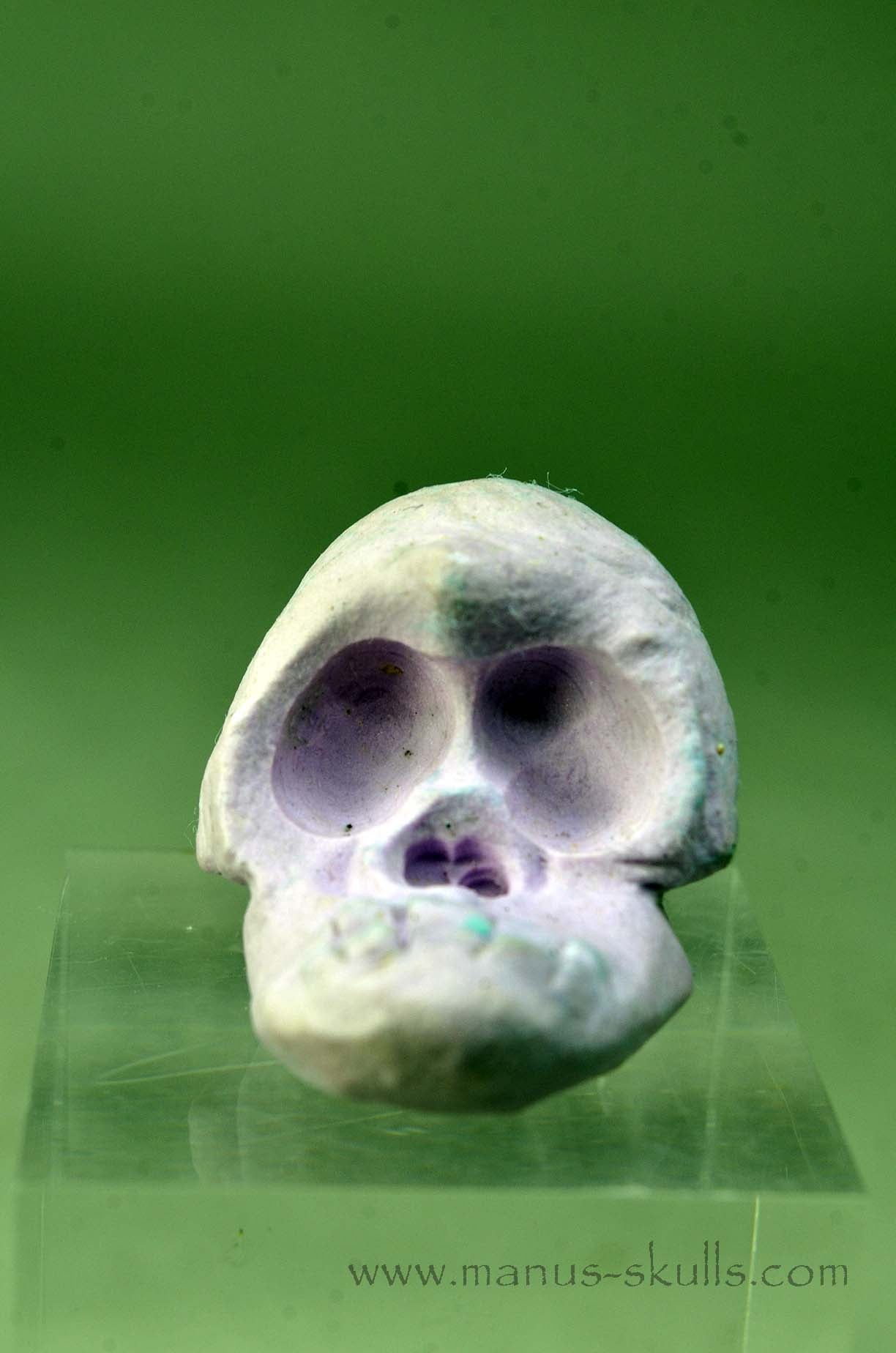 Phosphosiderite Evolian Skull #01
