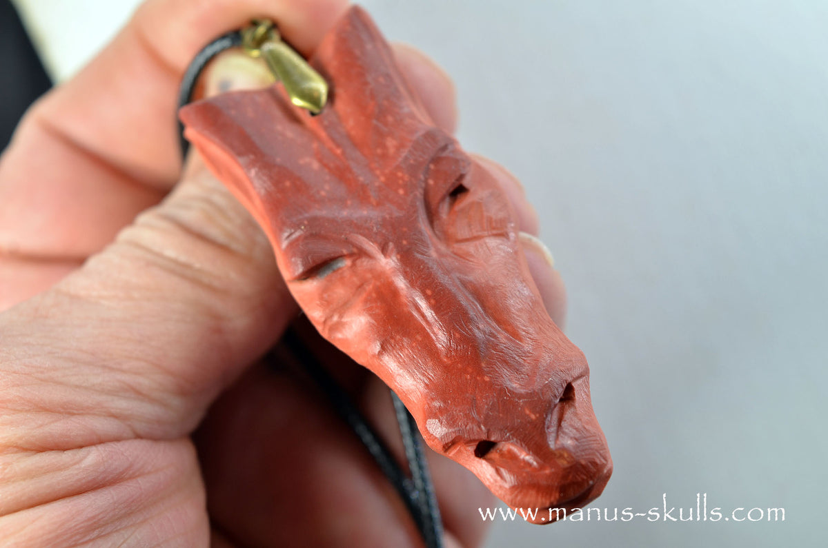 Catlinite Deer Spirit Pendant