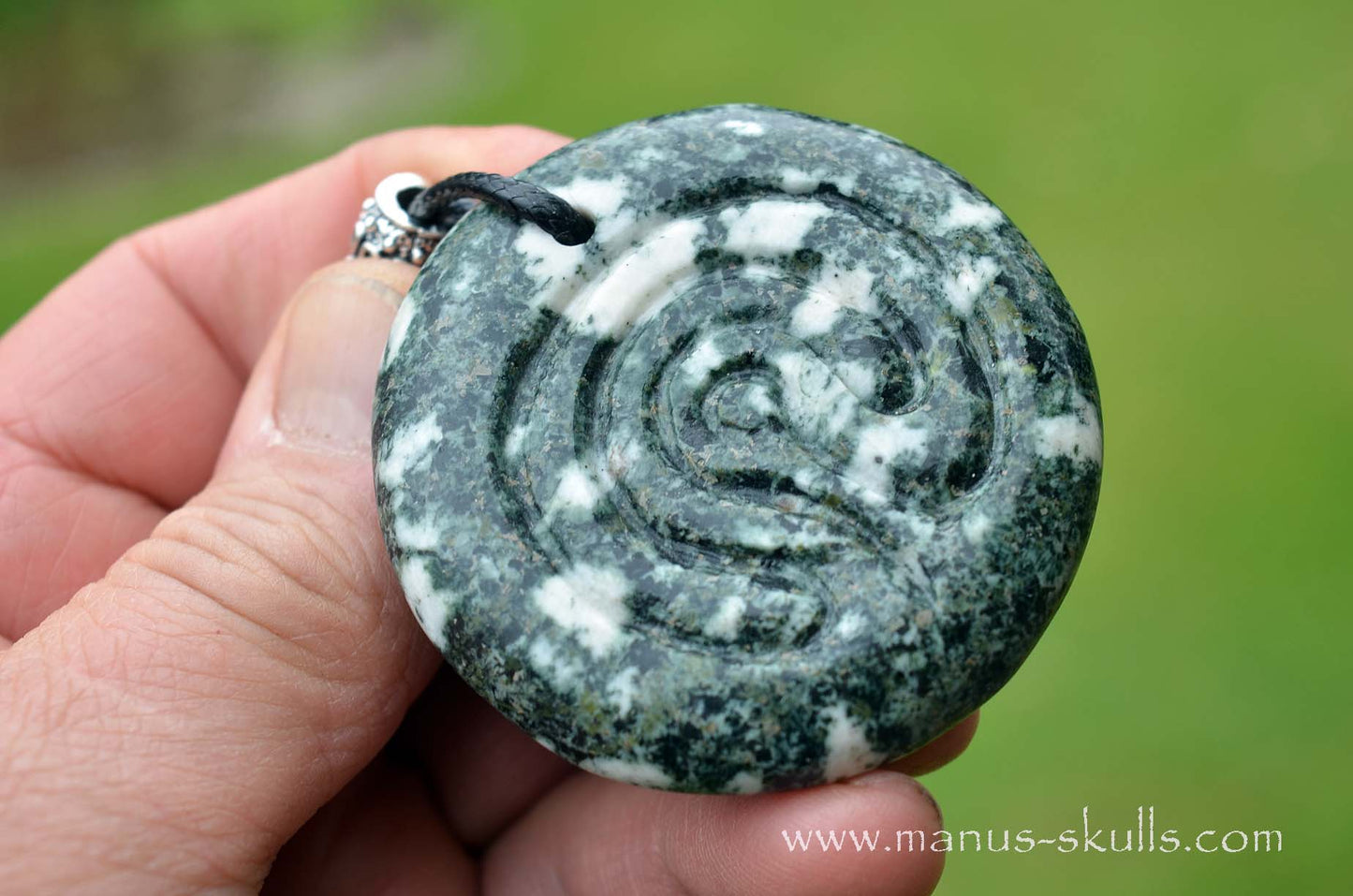 Preseli Bluestone Labyrinth Pendant
