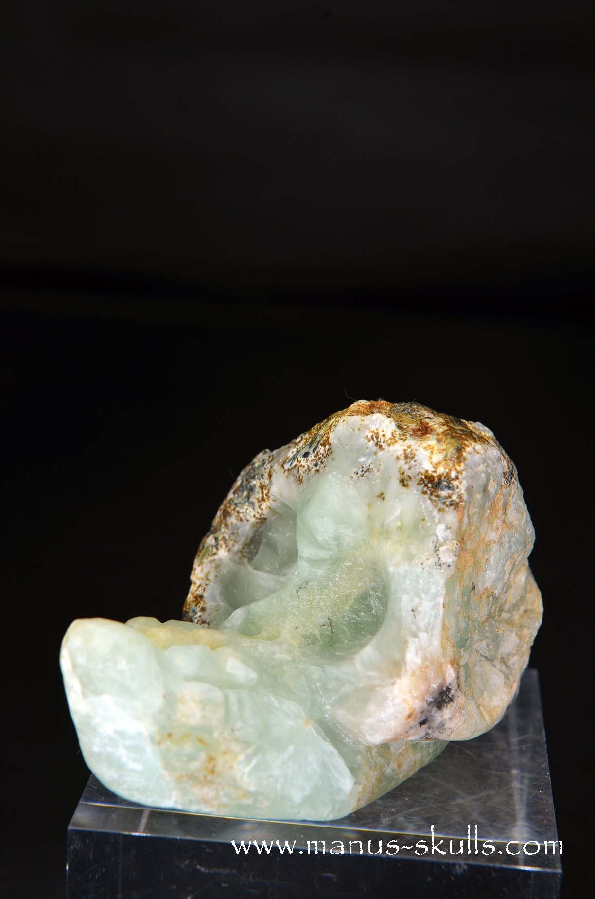 Manus skulls unique Crystal Carvings handmade skulls dragons pendants preseli bluestone tribals spiritual meaning wand Unicorn .. prehnite Evolian 2025