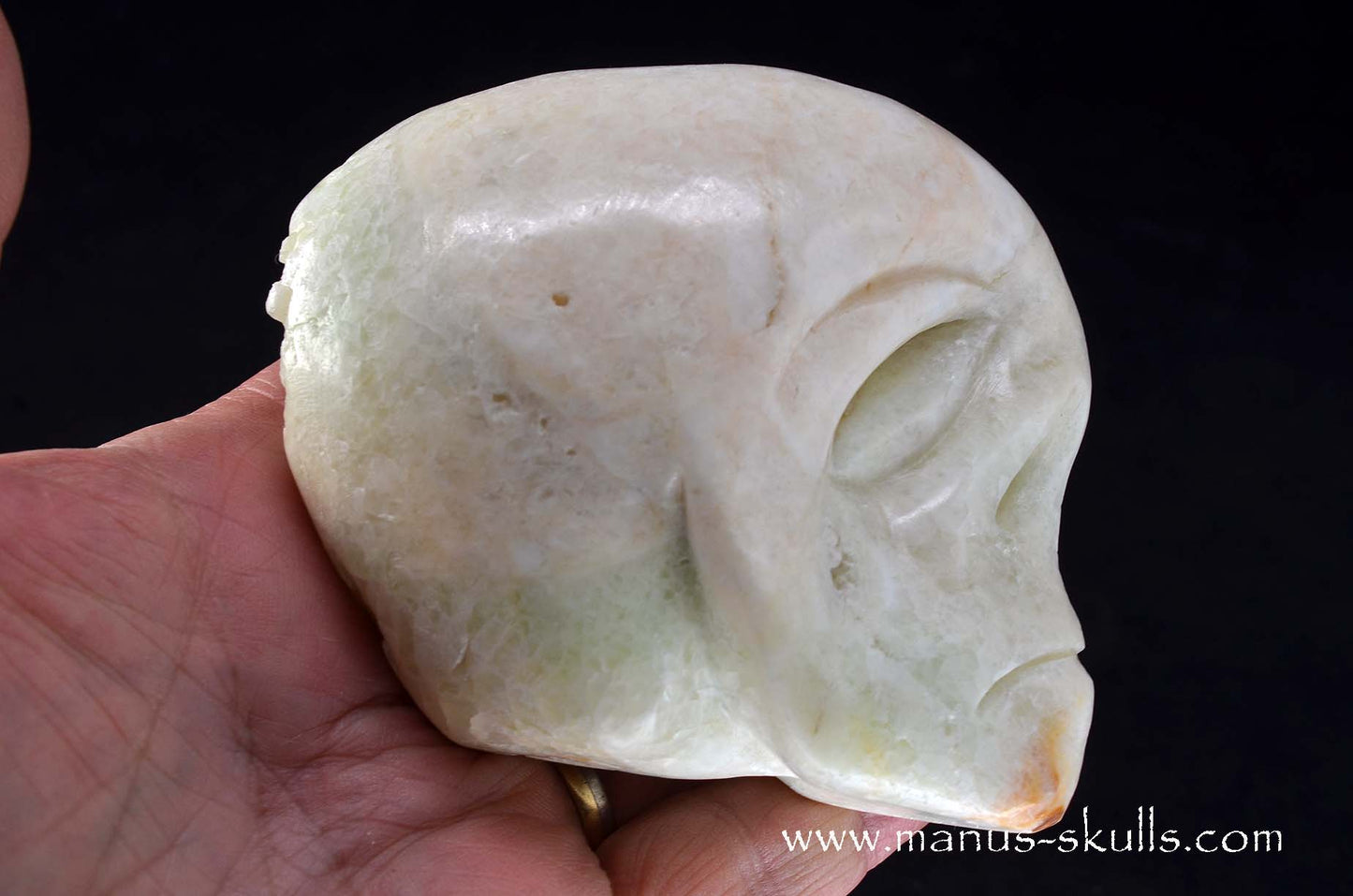 Visokalcite Skull Face (7 Minerals from Pyramids of Bosnia-Herzegovina)