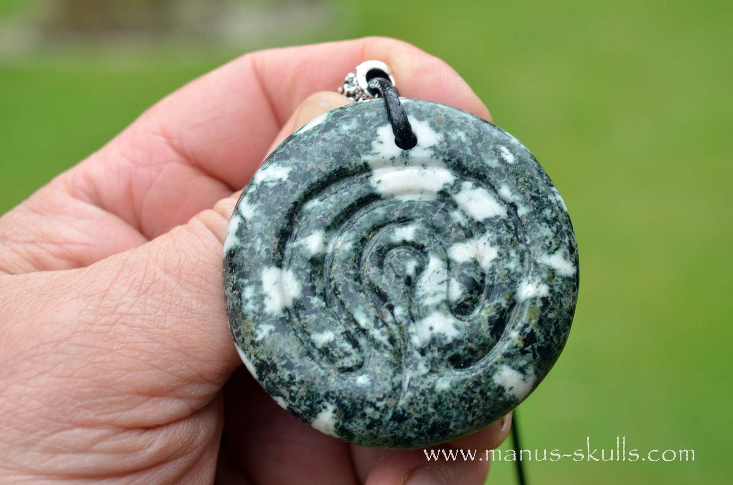 Preseli Bluestone Labyrinth Pendant