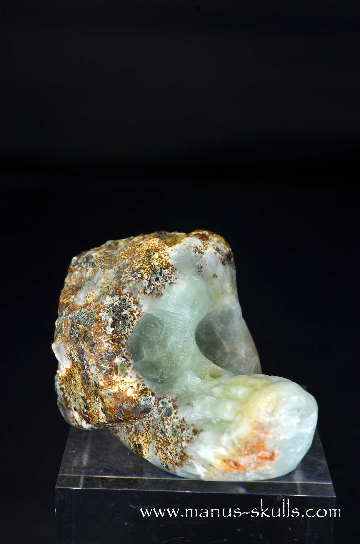 Manus skulls unique Crystal Carvings handmade skulls dragons pendants preseli bluestone tribals spiritual meaning wand Unicorn .. prehnite Evolian 2025