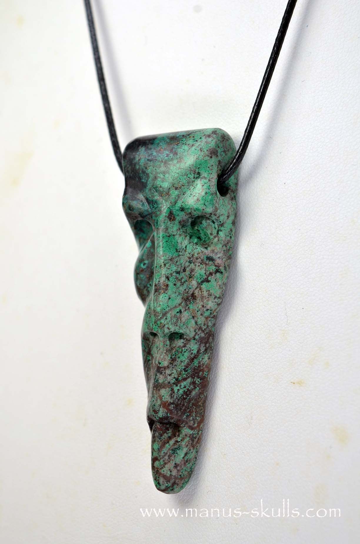 Manus skulls unique Crystal Carvings handmade skulls dragons pendants preseli bluestone tribals spiritual meaning wand Unicorn .. Sonora Sunrise Sunset Jasper