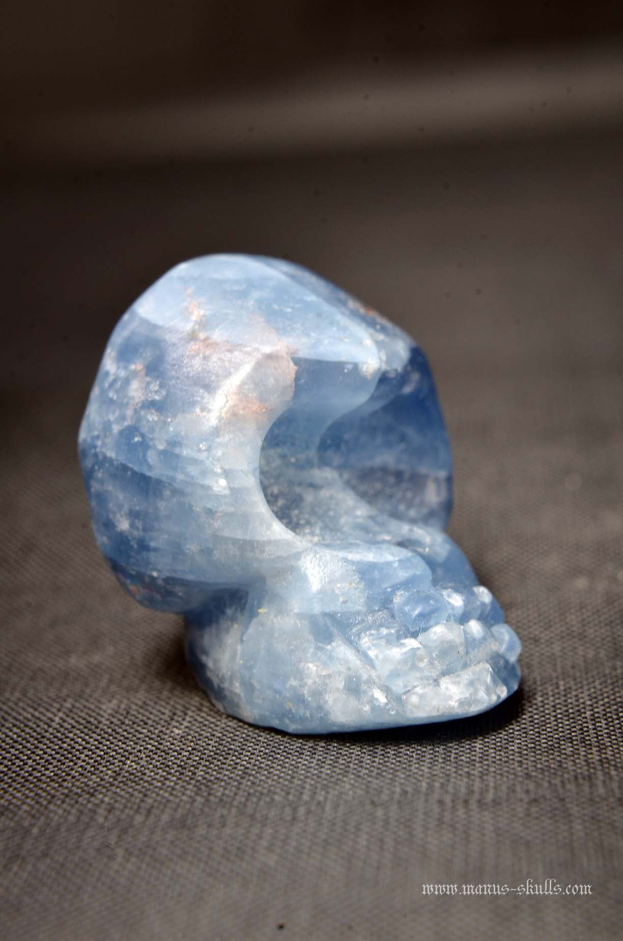 Manus skulls unique Crystal Carvings handmade skulls dragons pendants preseli bluestone tribals spiritual meaning wand Unicorn .. Blue Sapphire