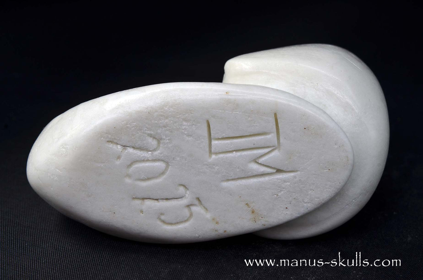 White Steatite Evolian #03