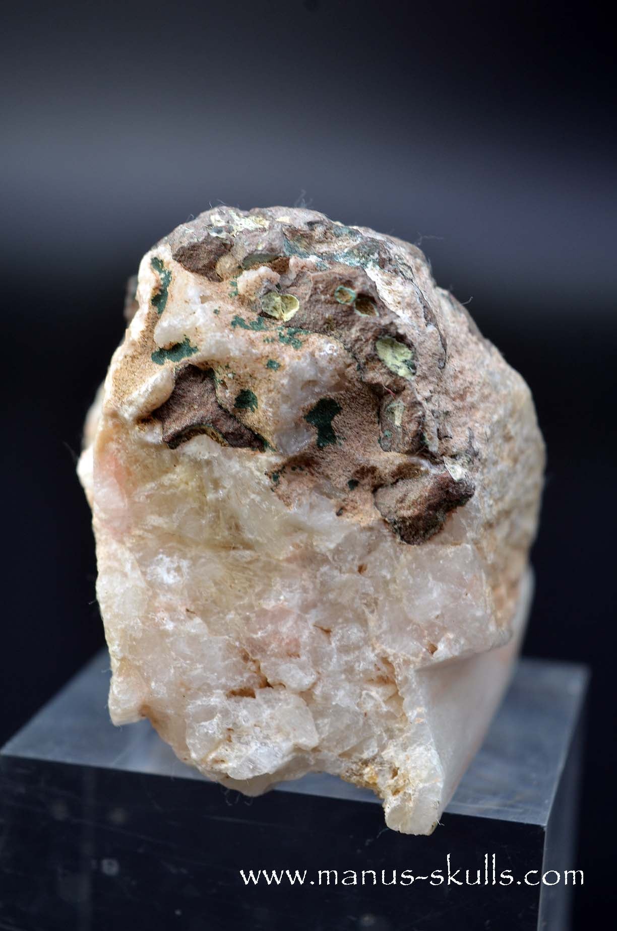 Scolecite Evolian Skull #11