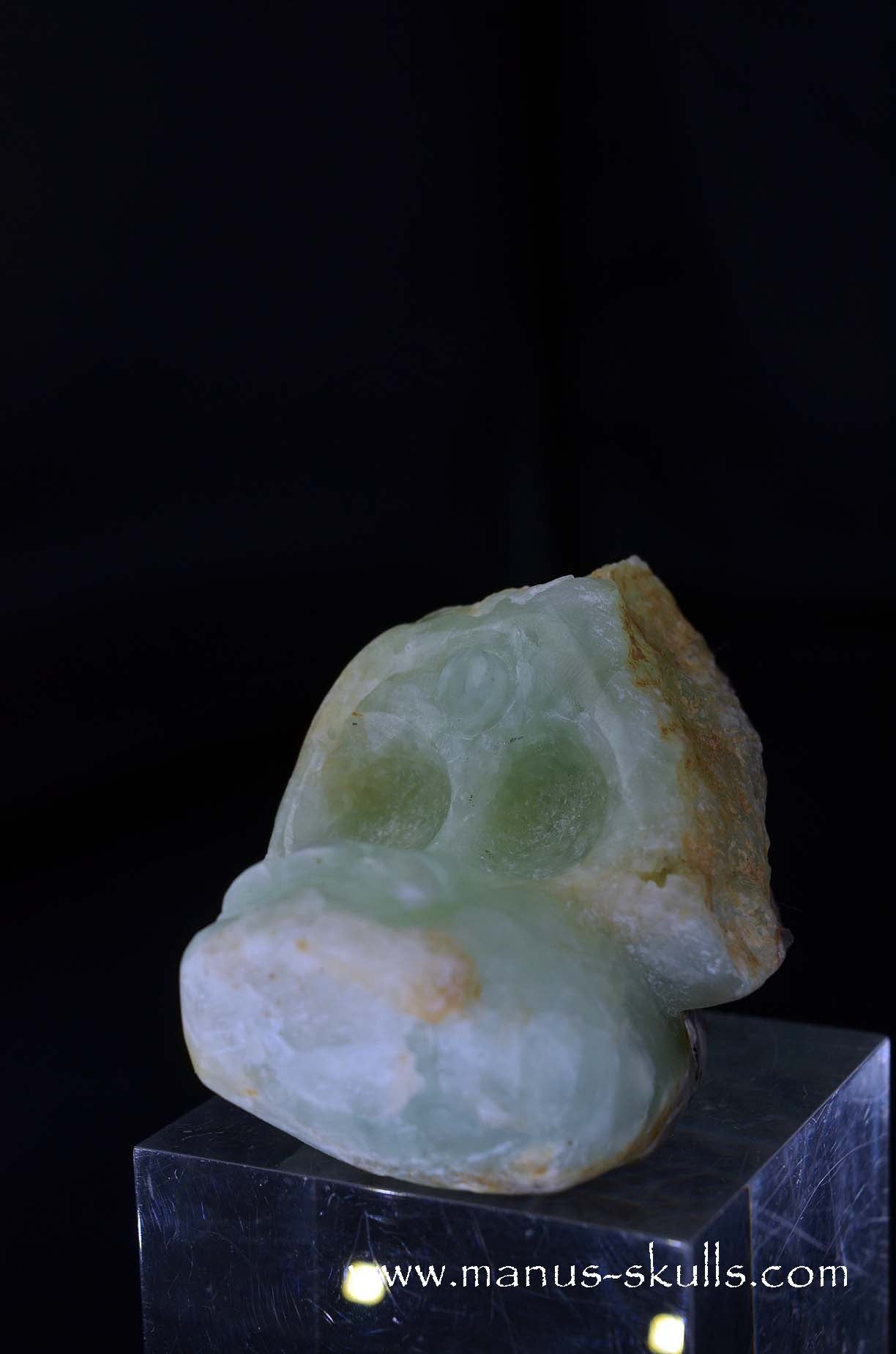 Manus skulls unique Crystal Carvings handmade skulls dragons pendants preseli bluestone tribals spiritual meaning wand Unicorn .. prehnite Evolian 2025