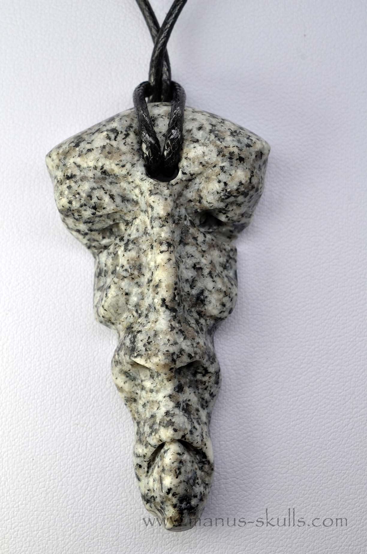 Manus skulls unique Crystal Carvings handmade skulls dragons pendants preseli bluestone tribals spiritual meaning wand Unicorn .. granite