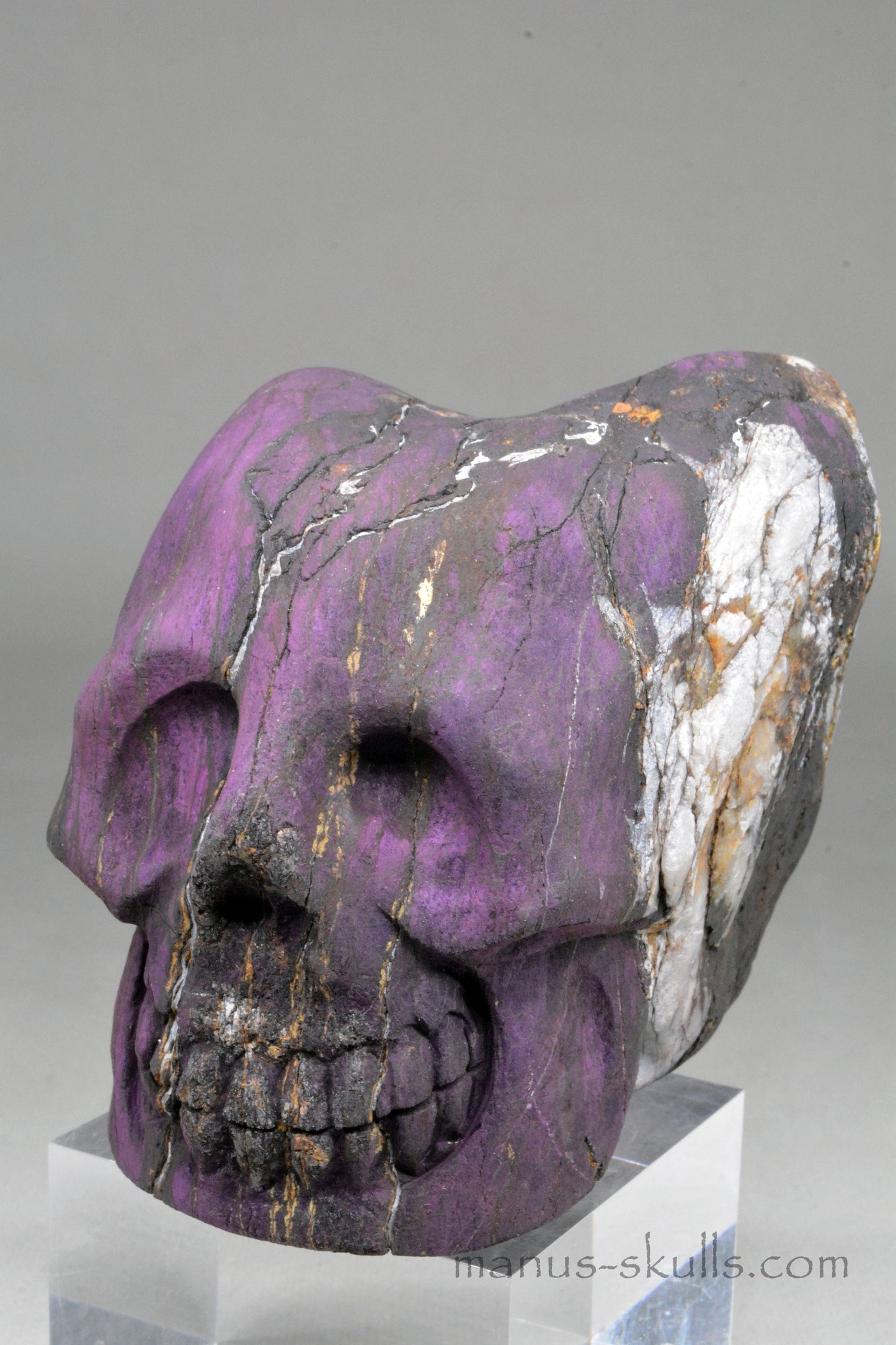 Large Purpurite Skull