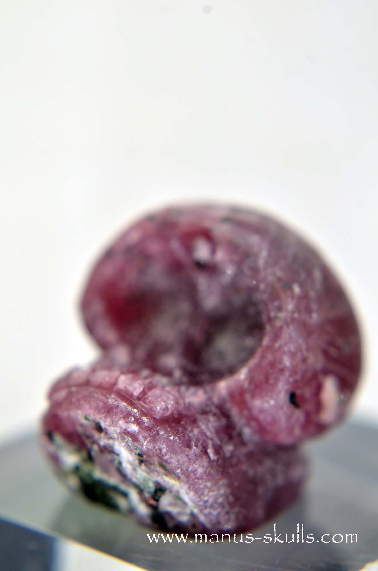 Manus skulls unique Crystal Carvings handmade skulls dragons pendants preseli bluestone tribals spiritual meaning wand Unicorn .. ruby