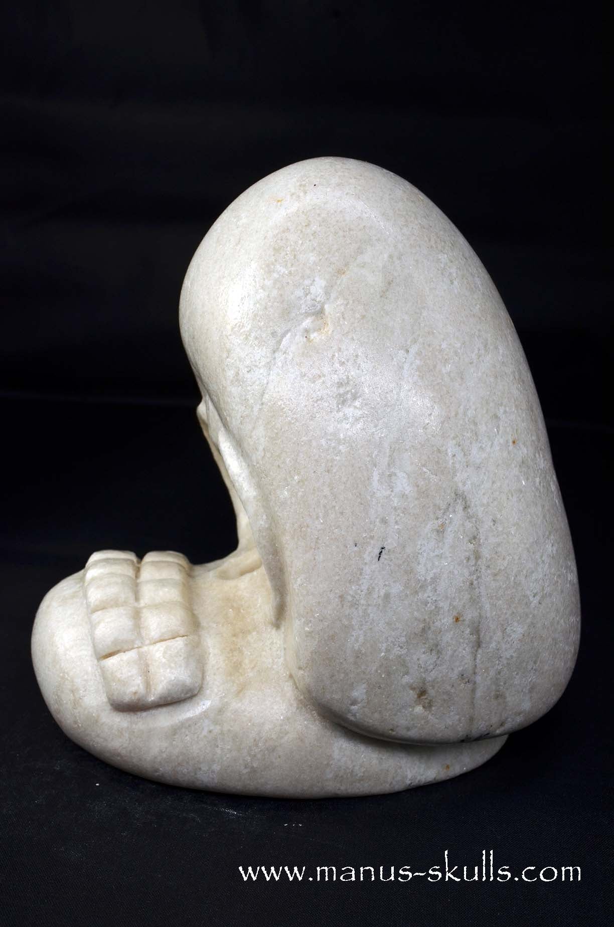 White Steatite Evolian #04