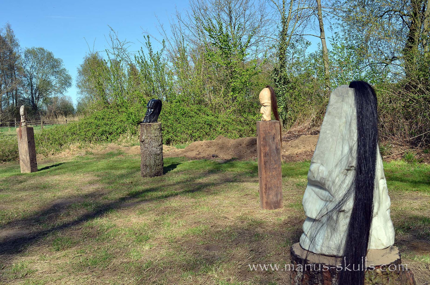 White Onyx Tribal Statue #002