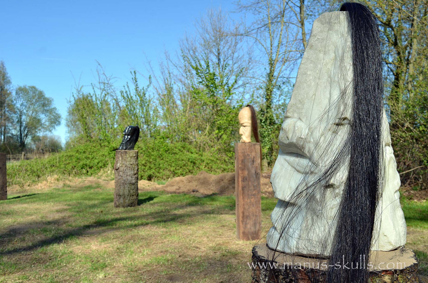 White Onyx Tribal Statue #002