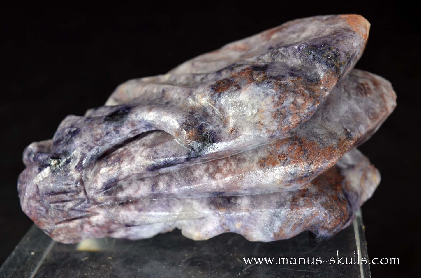 Fluorite in Barite Dragon
