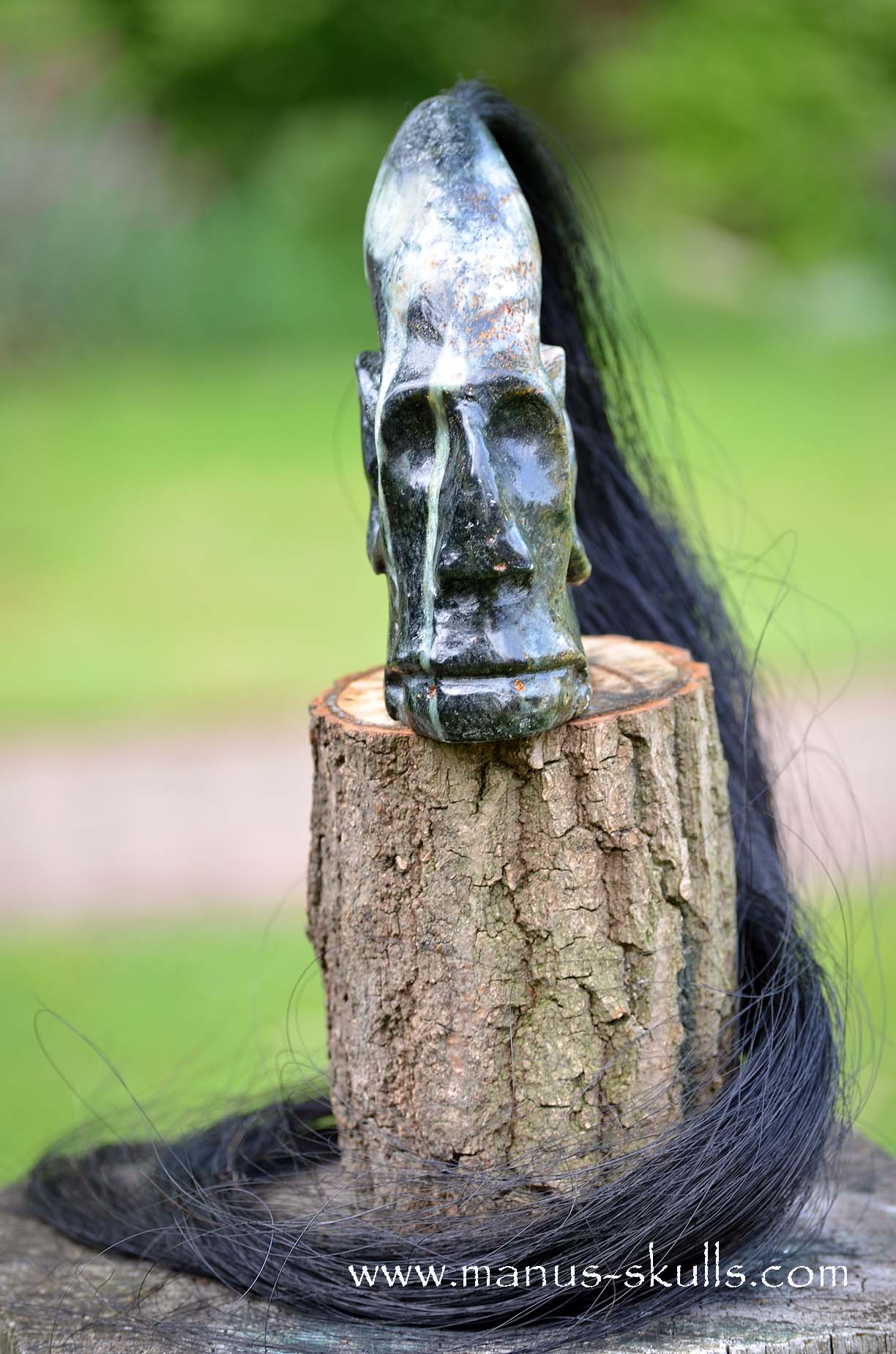 Steatite Tribal Skull #55