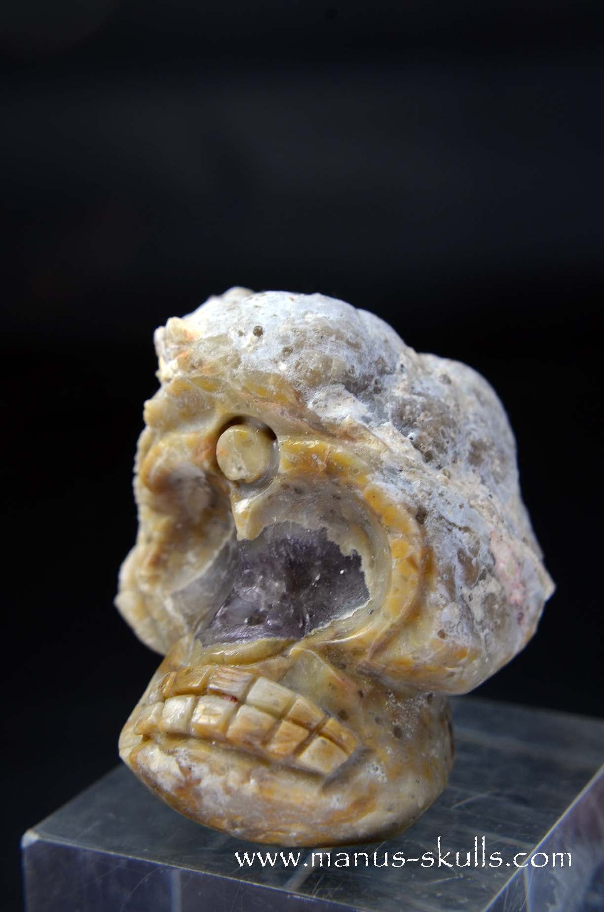Manus skulls unique Crystal Carvings handmade skulls dragons pendants preseli bluestone tribals spiritual meaning wand Unicorn .. TNT bed Lithophyse Thunderegg
