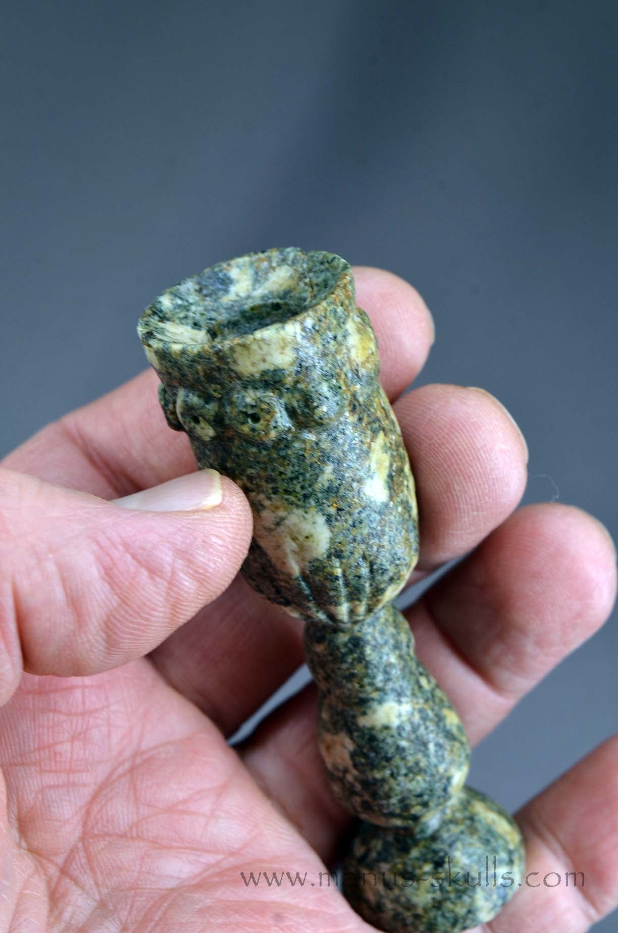 Preseli Bluestone Chalice ~ Goblet ~ Cup Tarot ~ Holy Grail (8,6 cm)