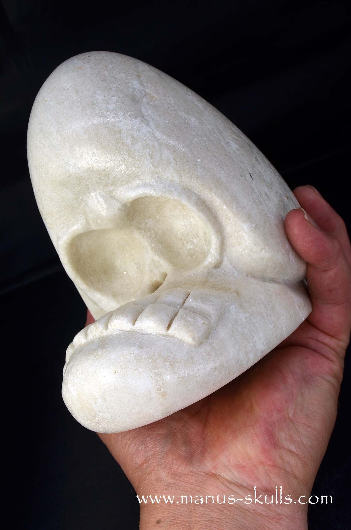 White Steatite Evolian #04