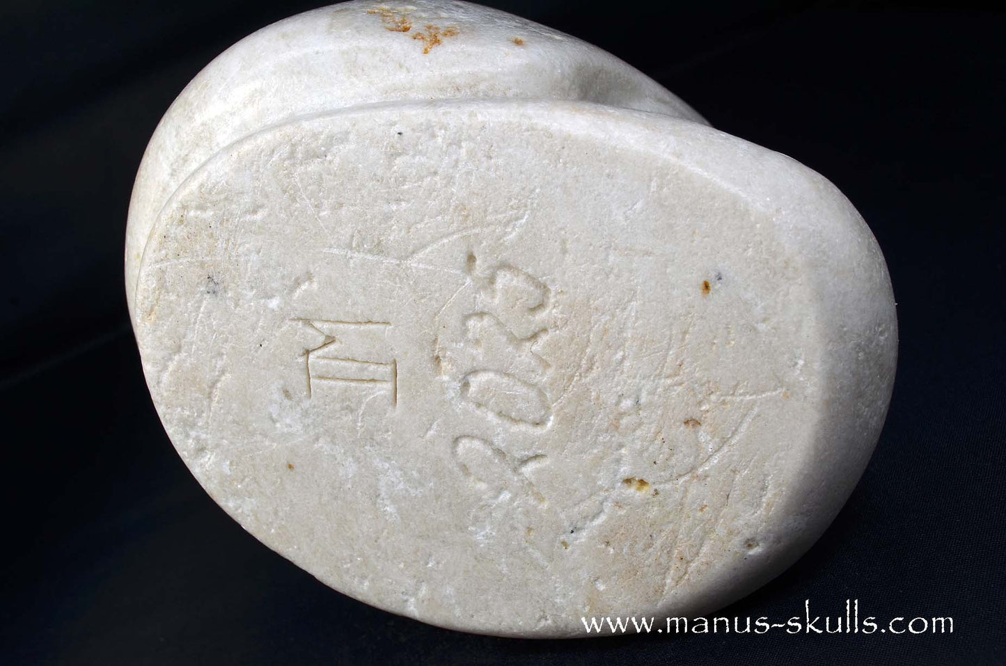 White Steatite Evolian #04