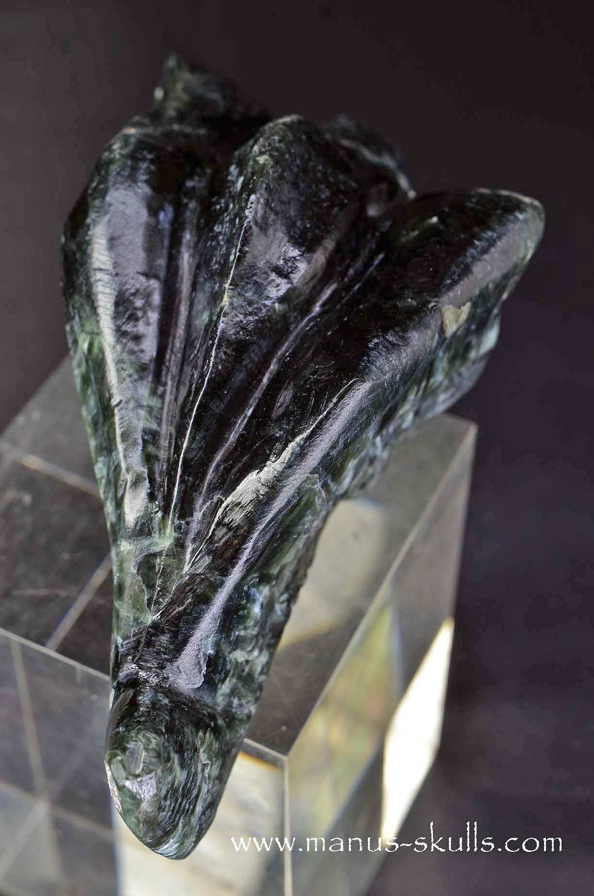 Manus skulls unique Crystal Carvings handmade skulls dragons pendants preseli bluestone tribals spiritual meaning wand Unicorn .. seraphinite