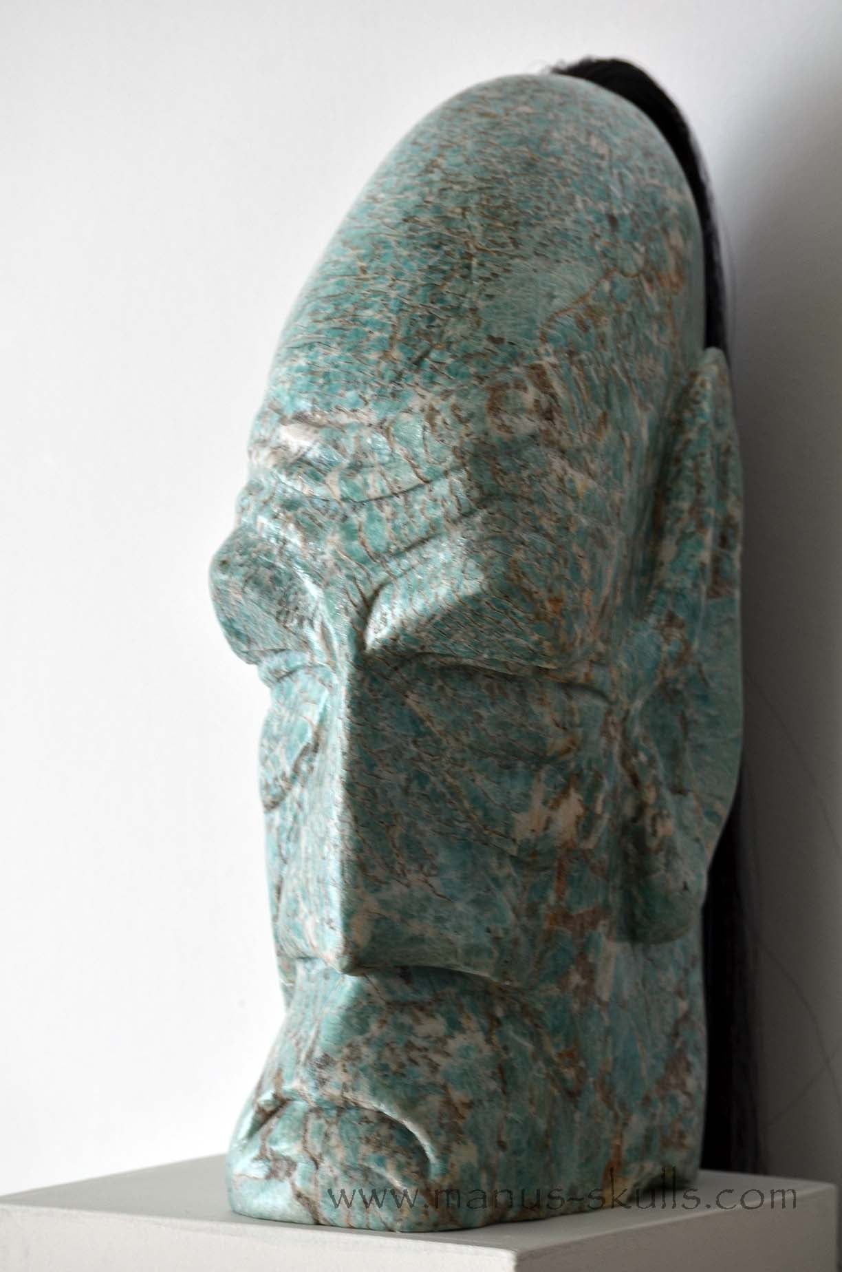 Large Amazonite Tribal Statue #003