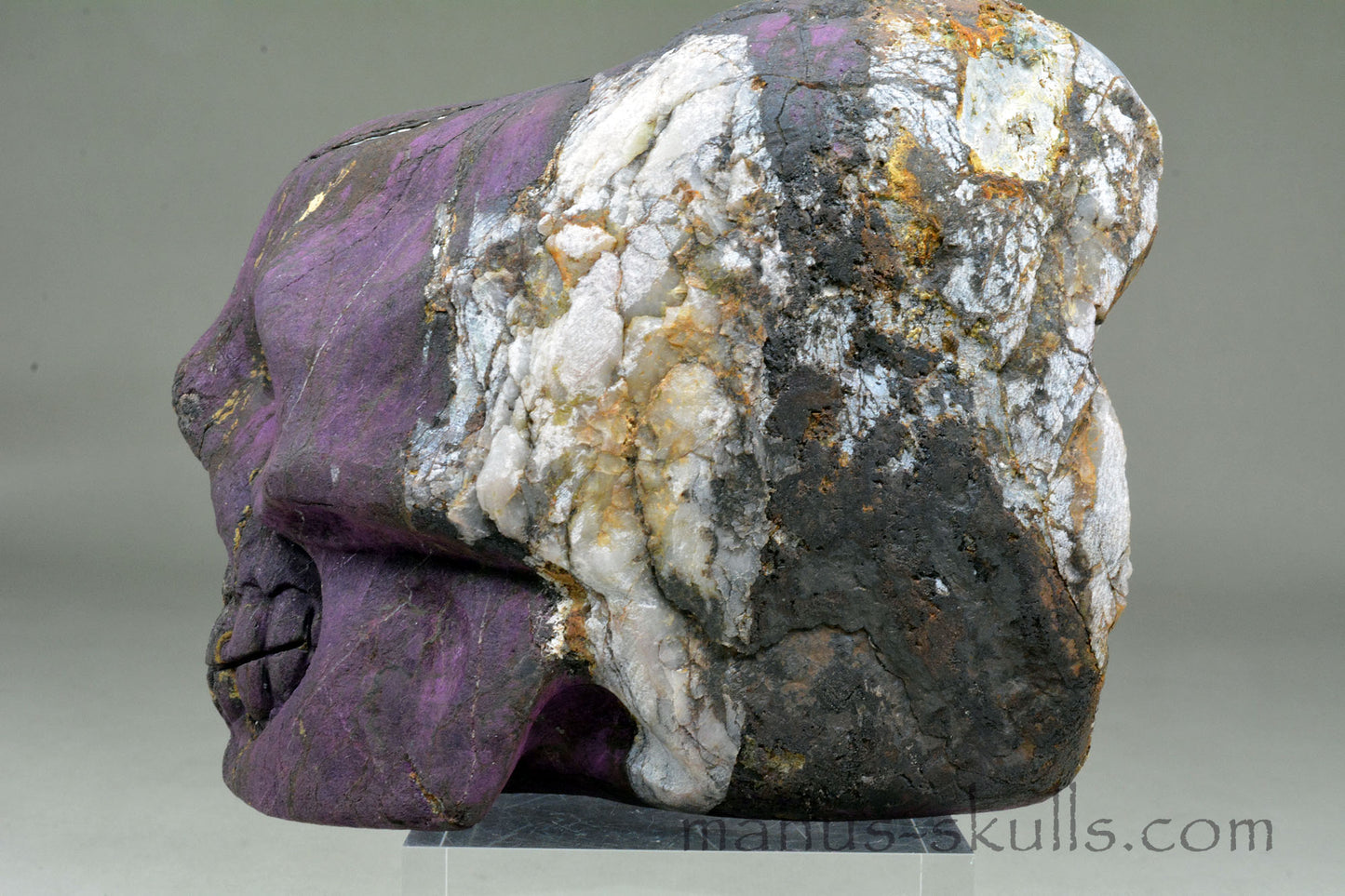 Large Purpurite Skull