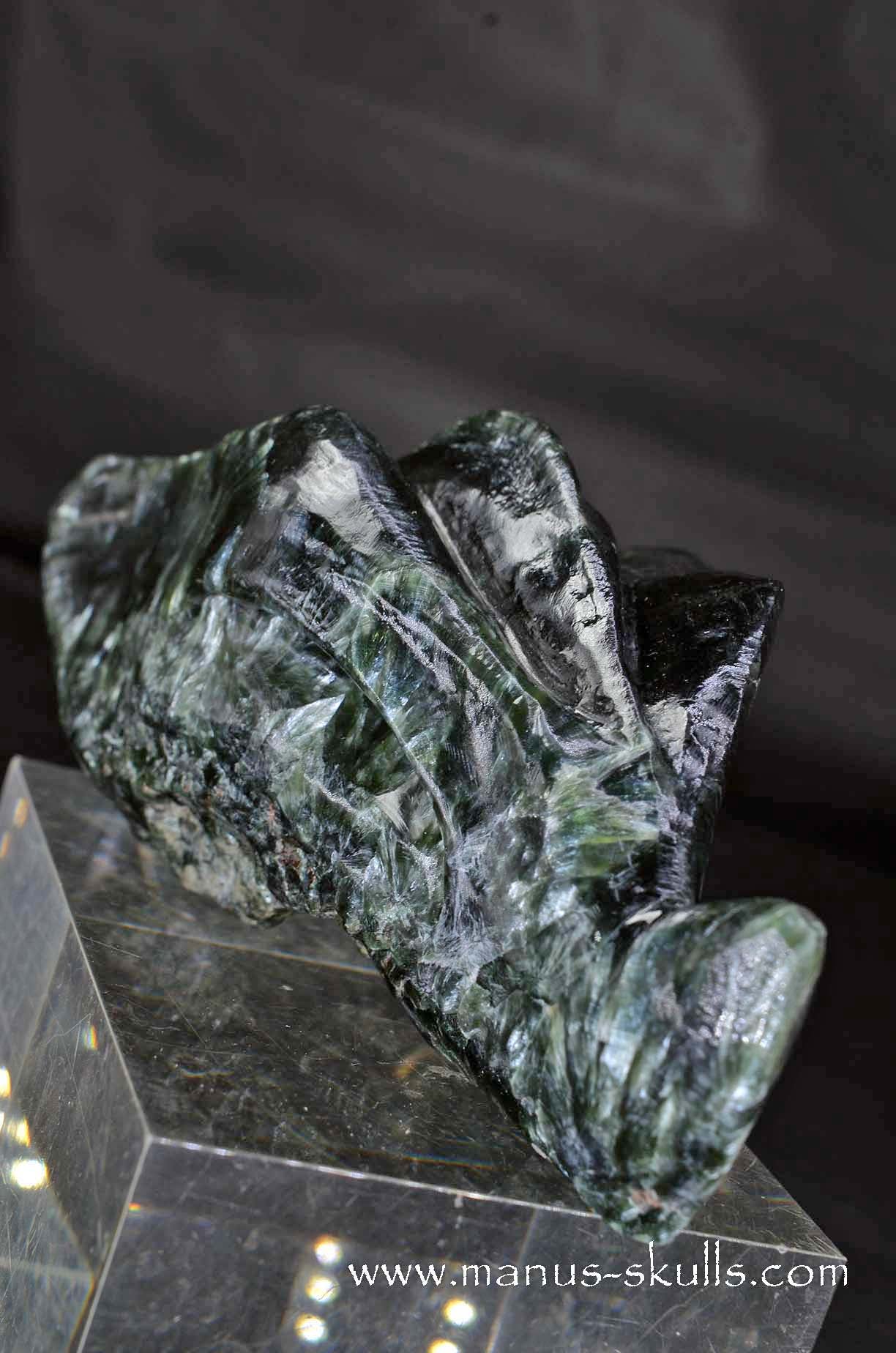 Manus skulls unique Crystal Carvings handmade skulls dragons pendants preseli bluestone tribals spiritual meaning wand Unicorn .. seraphinite