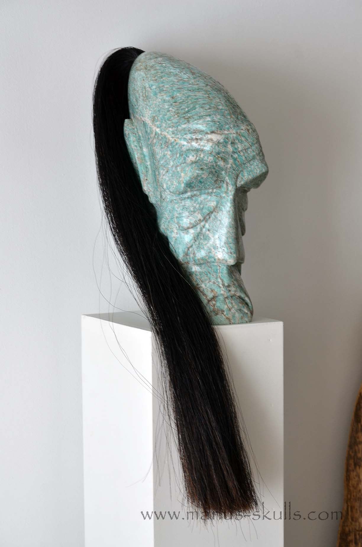 Large Amazonite Tribal Statue #003
