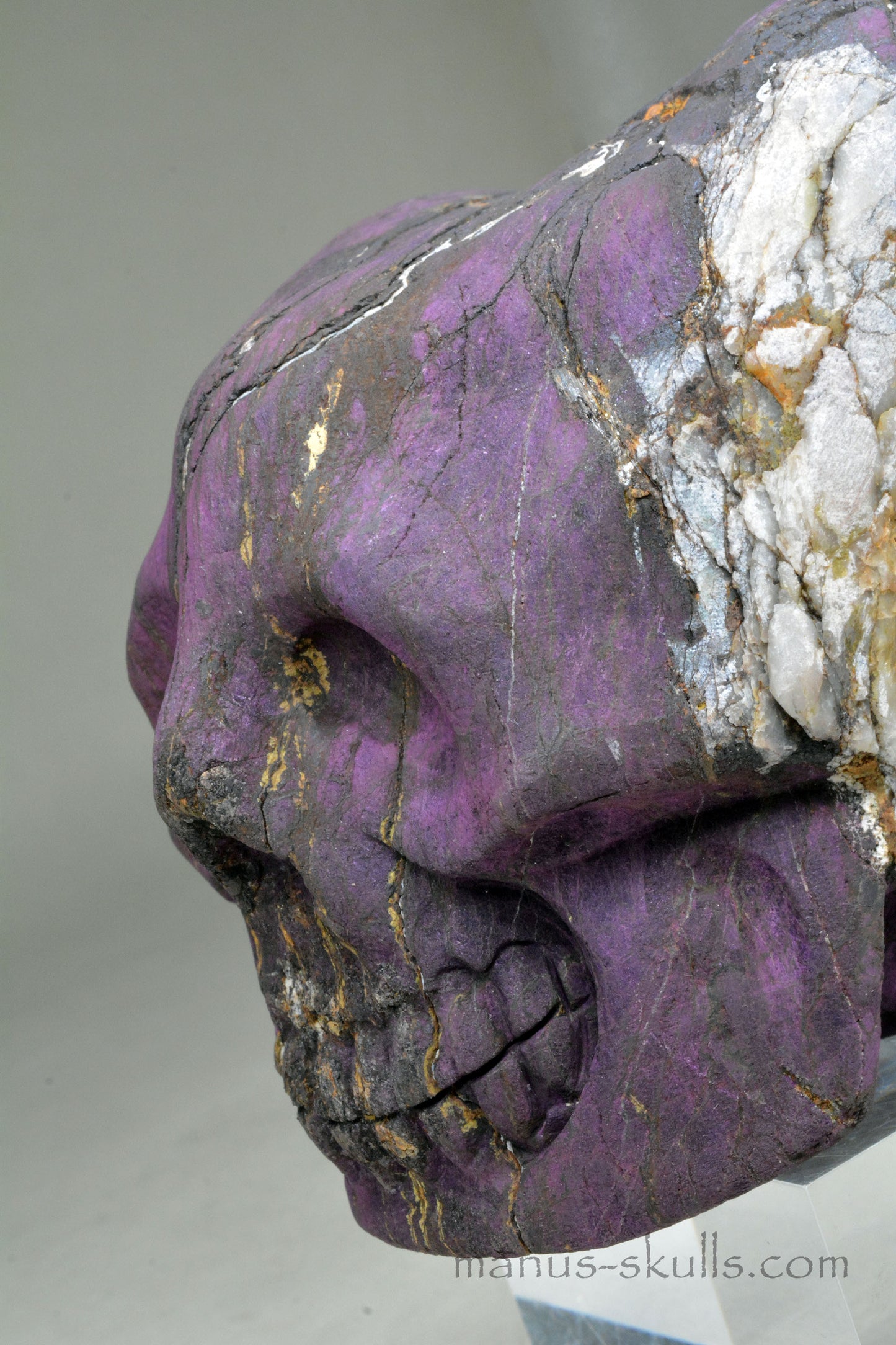 Large Purpurite Skull