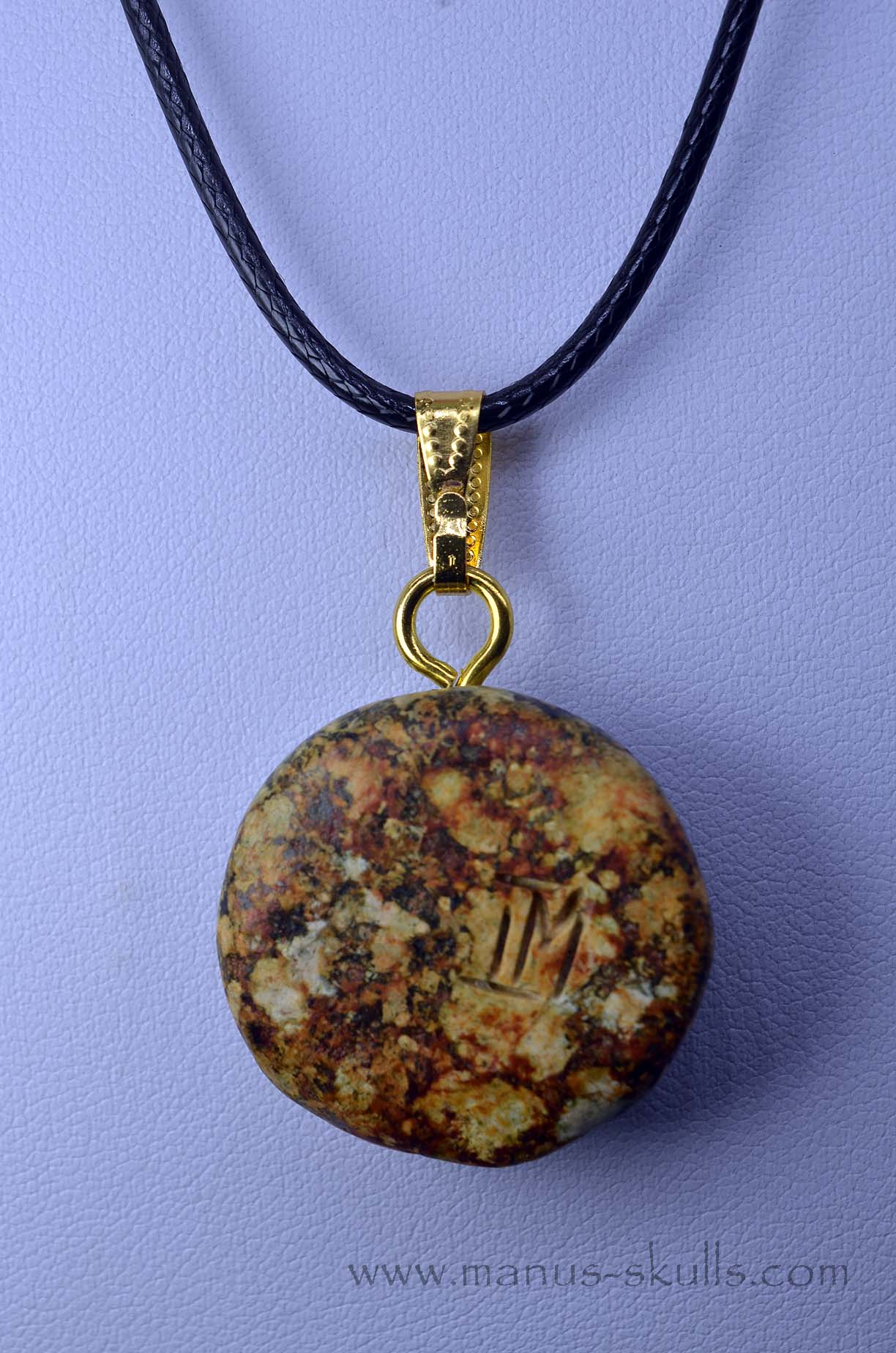 Preseli Bluestone 3-D Spiral Pendant