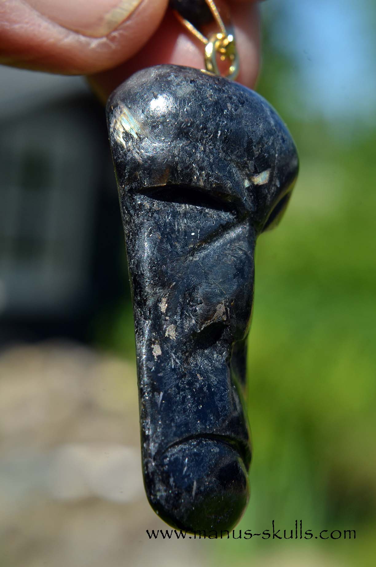 Manus skulls unique Crystal Carvings handmade skulls dragons pendants preseli bluestone tribals spiritual meaning .. nuummite