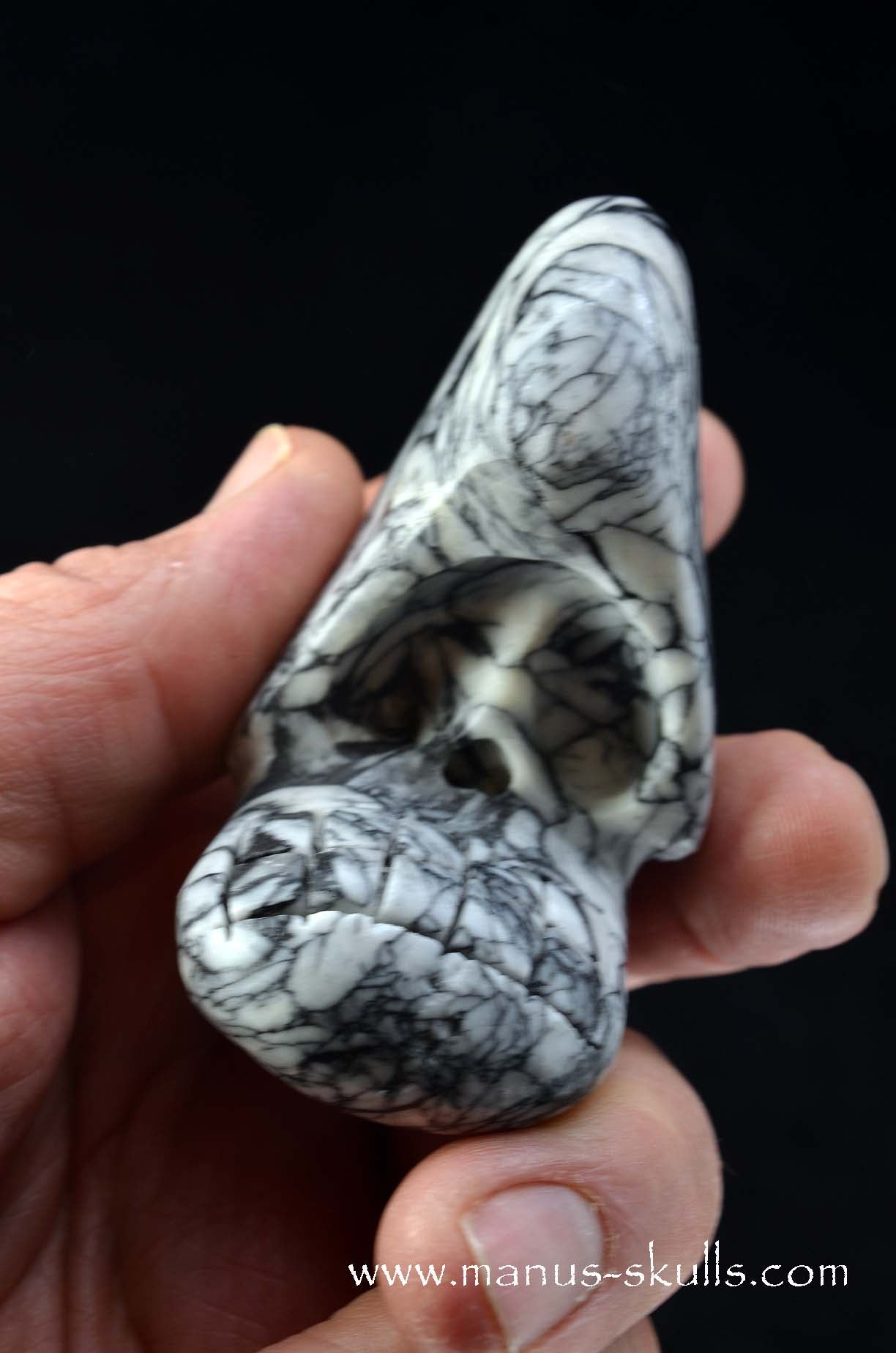 Manus skulls unique Crystal Carvings handmade skulls dragons pendants preseli bluestone tribals spiritual meaning wand Unicorn .. austrian pinolith