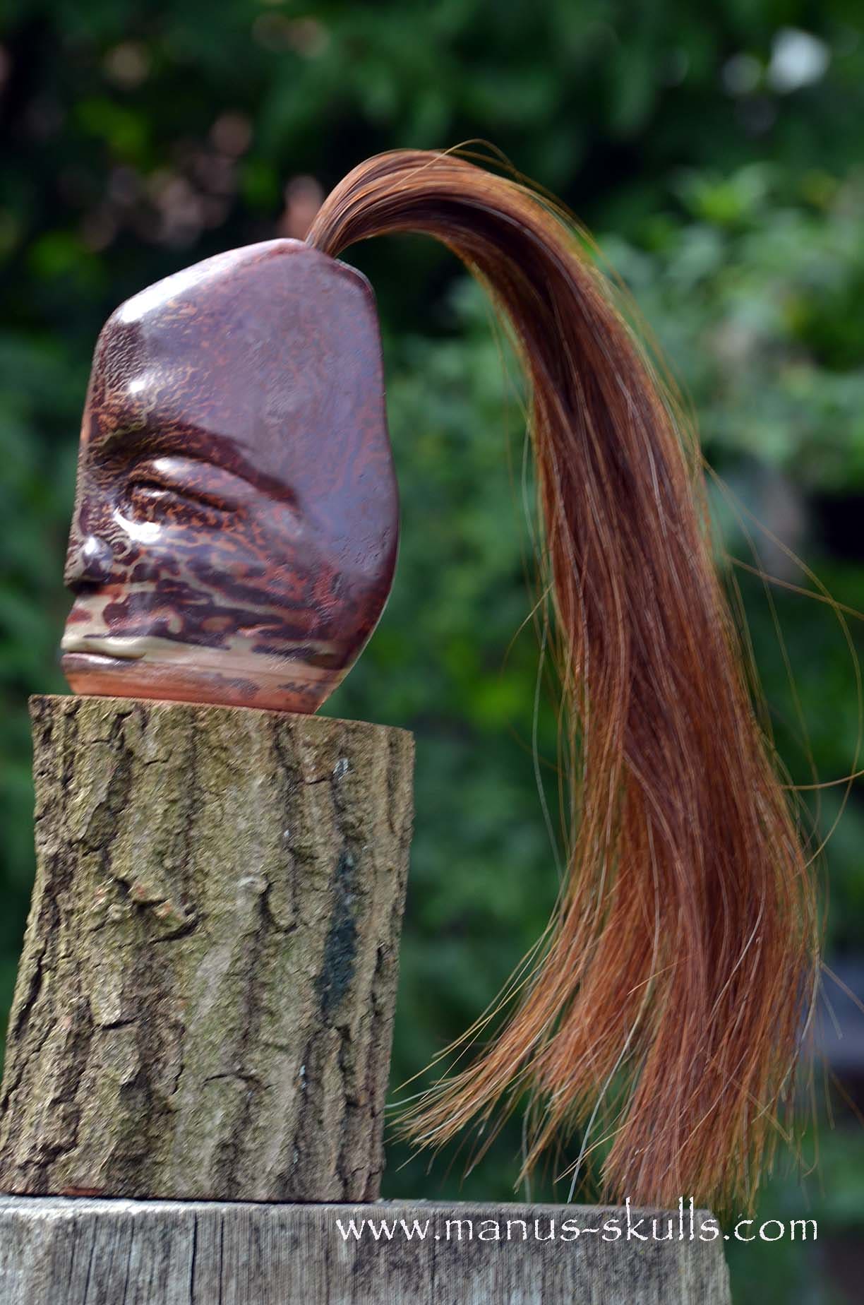 Printstone Tribal Skull