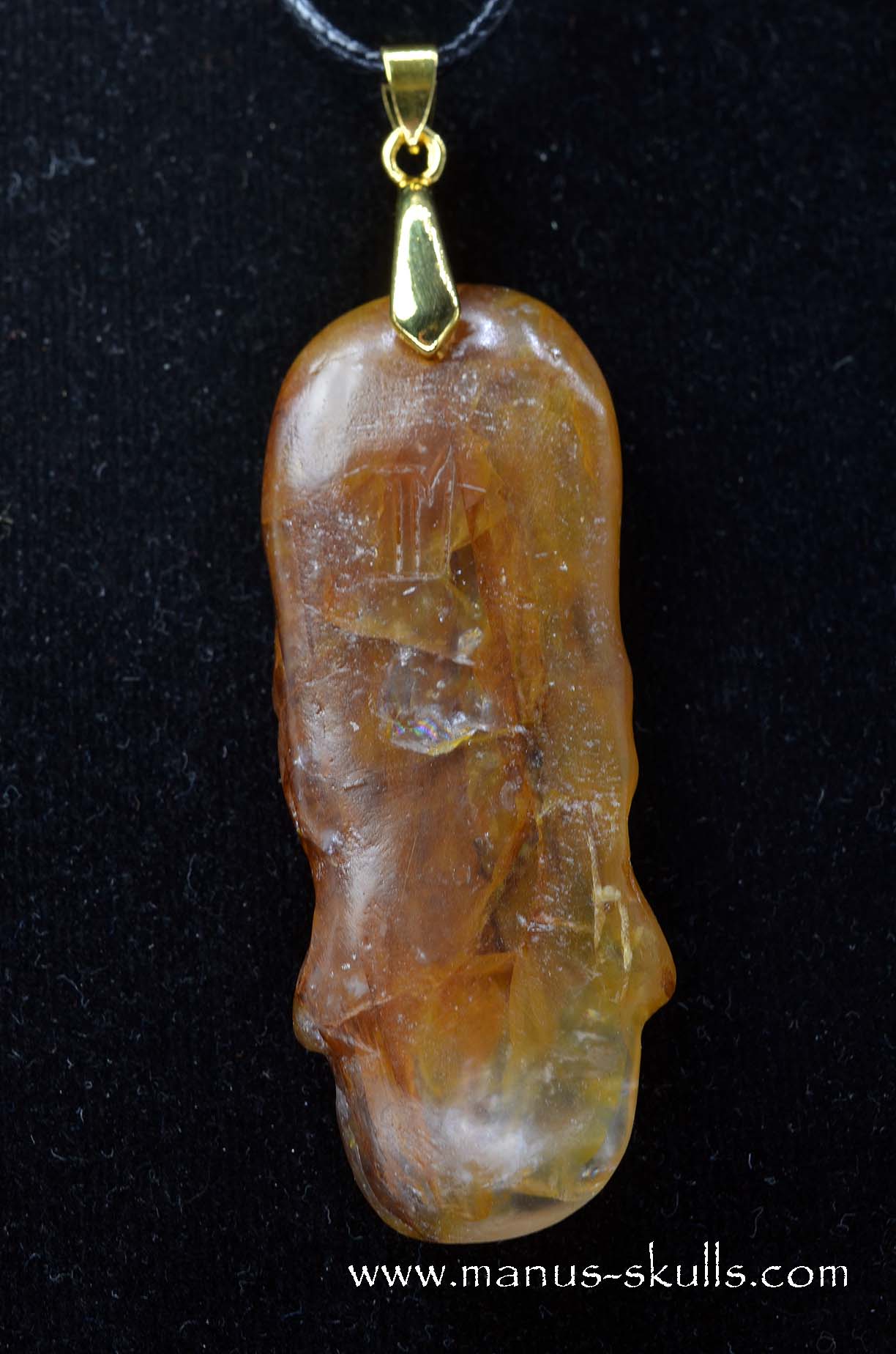 Golden Healer Tribal Pendant